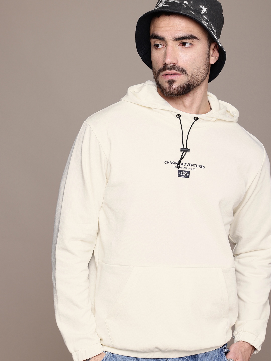 

The Roadster Life Co. Hooded Sweatshirt, Beige