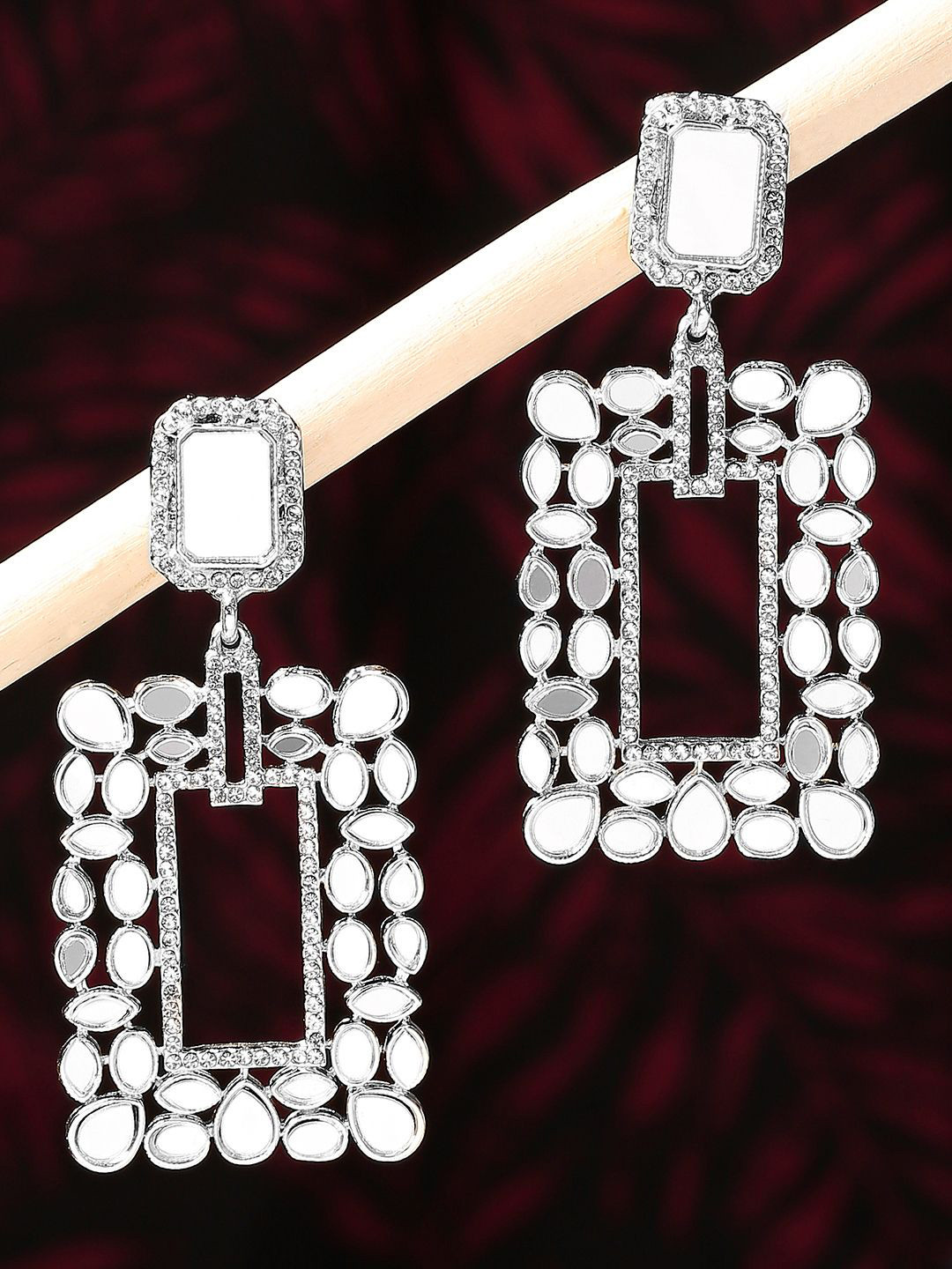 

Anouk Women Contemporary Drop Earrings, Silver