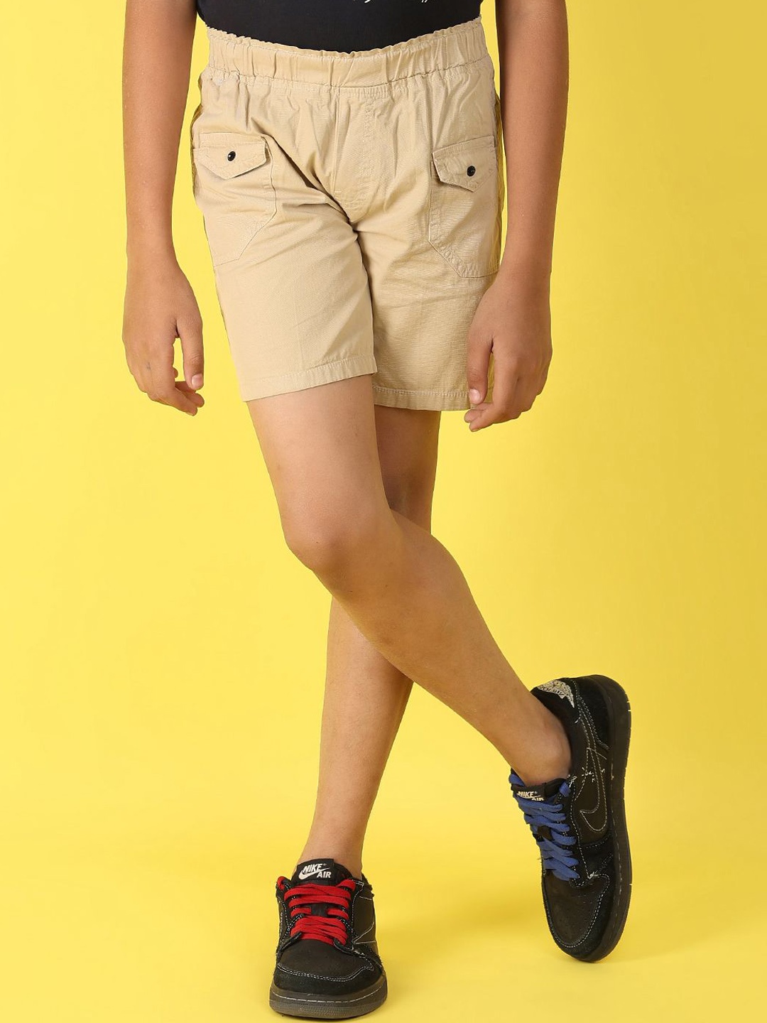 

V-Mart Boys Shorts, Beige