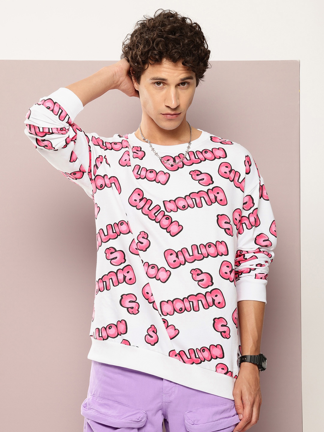 

Kook N Keech Typography Printed Pure Cotton Sweatshirt, White