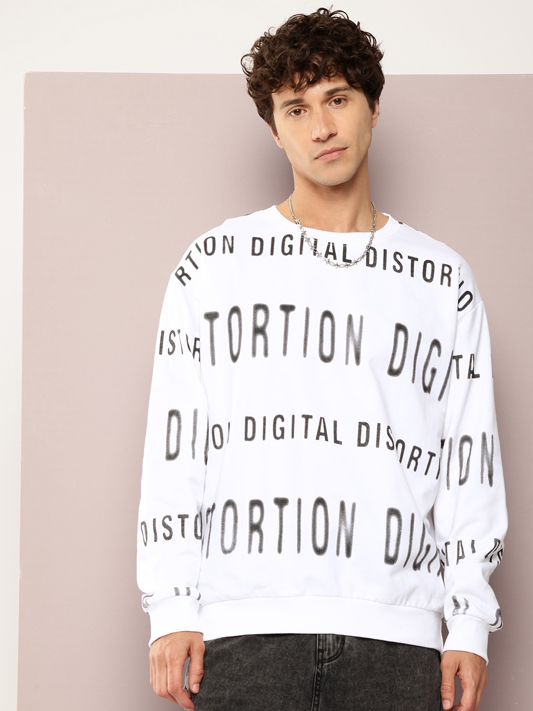 

Kook N Keech Typography Printed Sweatshirt, White