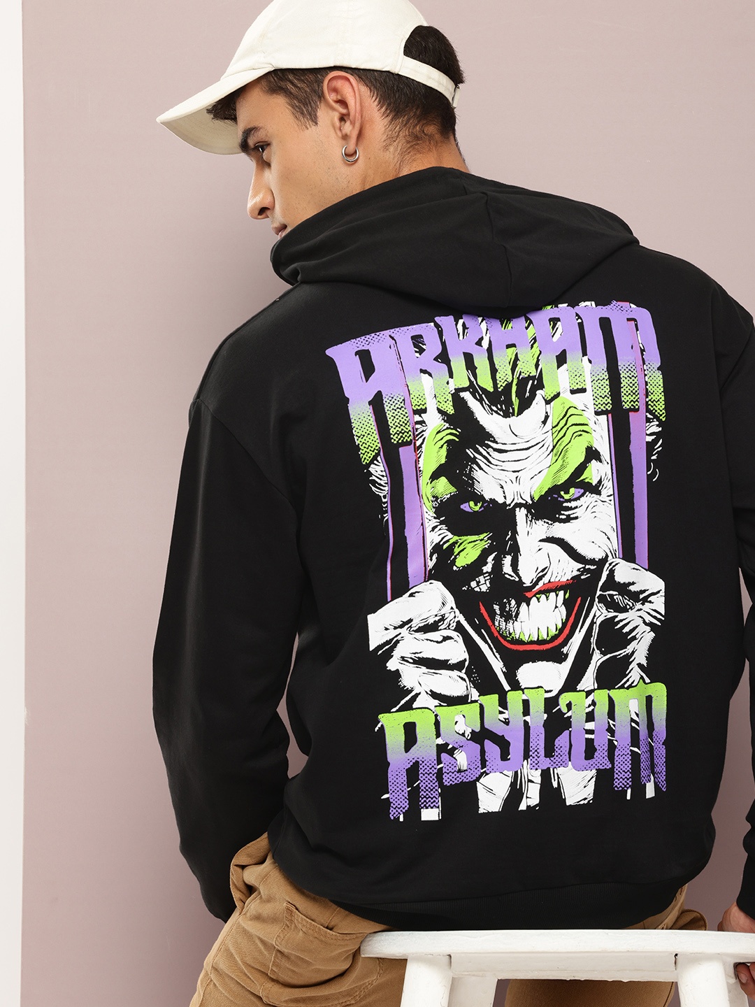 

Kook N Keech Batman Printed Pure Cotton Hooded Sweatshirts, Black