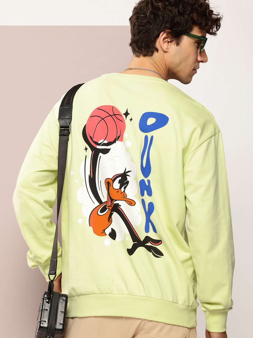 

Kook N Keech Looney Tunes Printed Pure Cotton Sweatshirt, Green