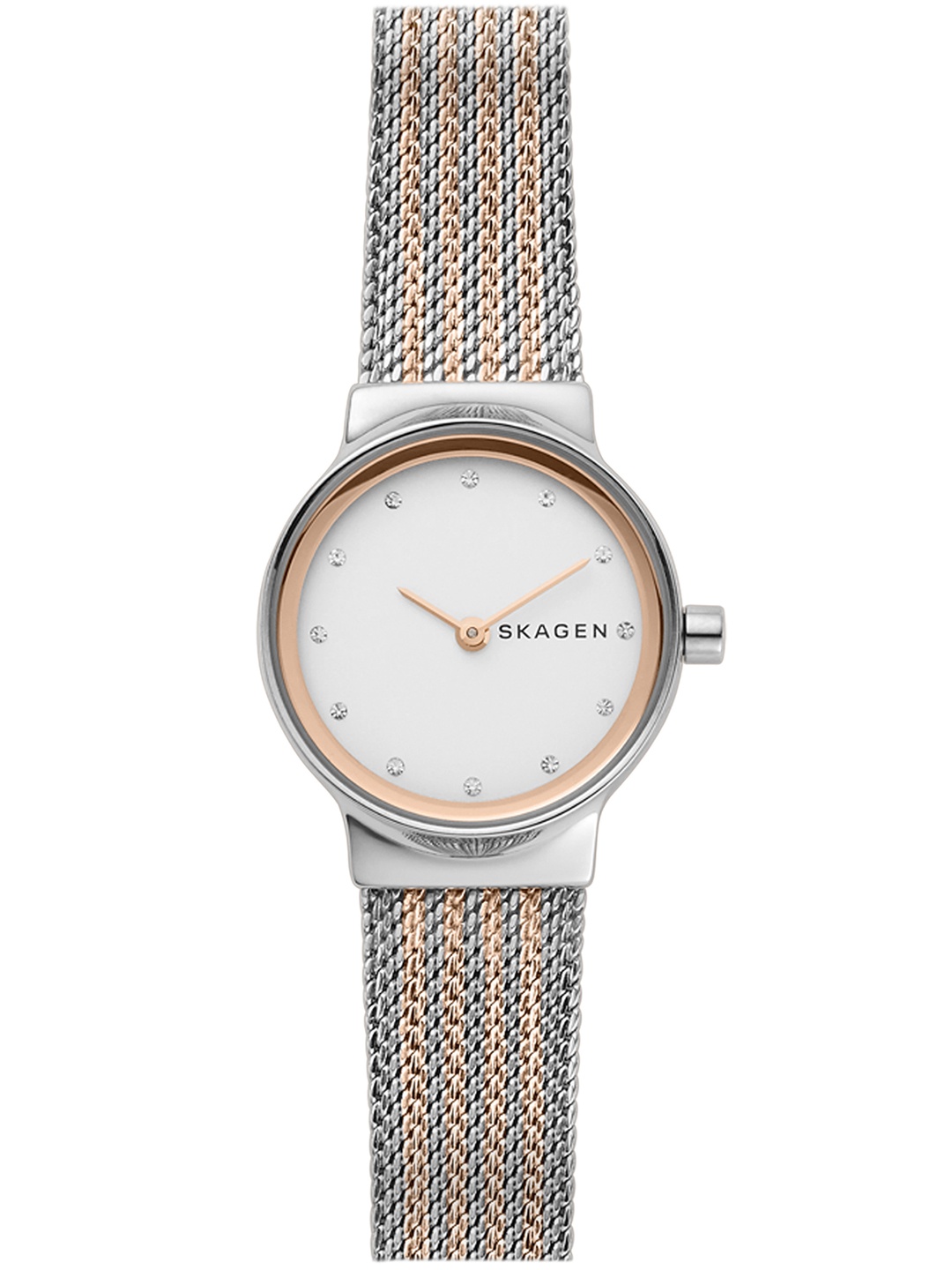 

SKAGEN Women White & Silver-Toned Analogue Watch SKW2699I