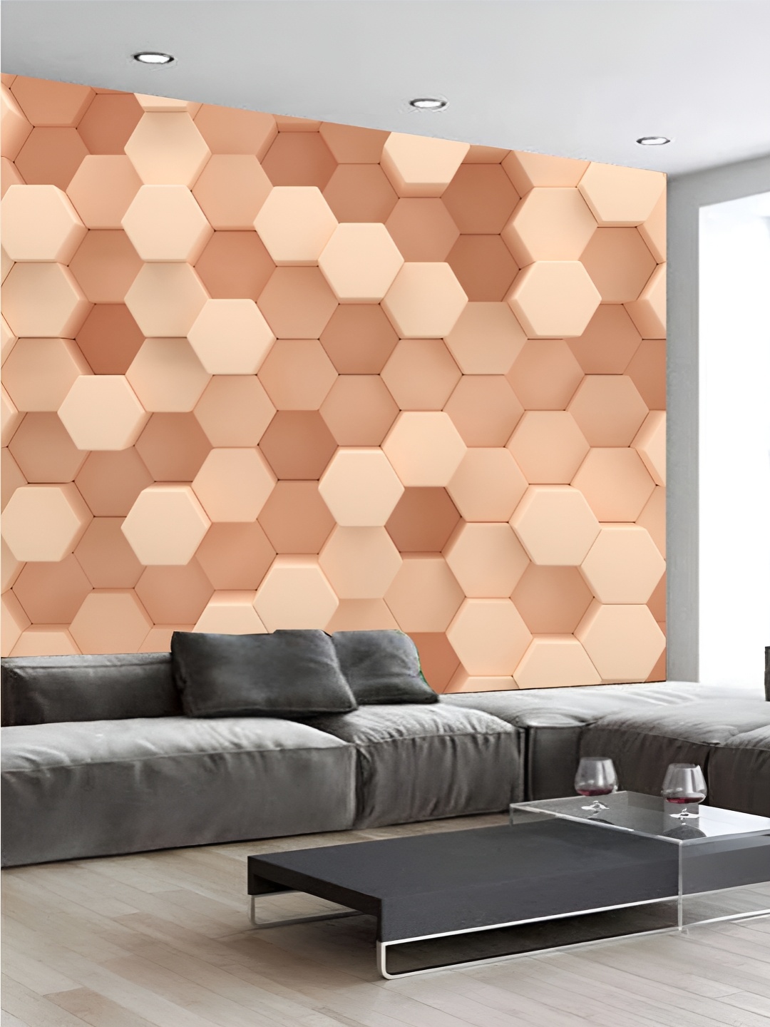 

Aura Beige 3D Printed Self Adhesive Wall Sticker
