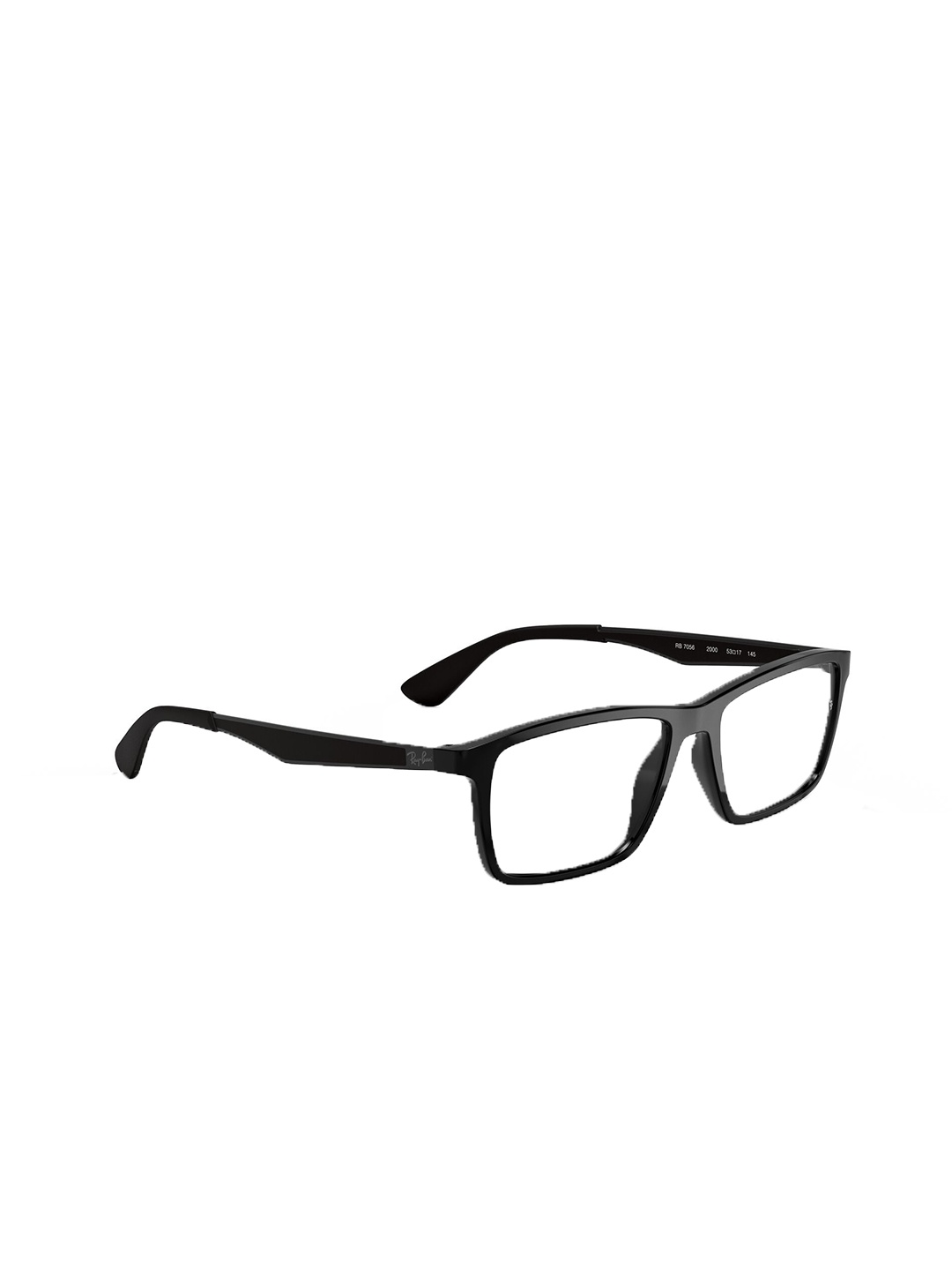 

Ray-Ban Unisex Square Black Frames - 0RX7056200053