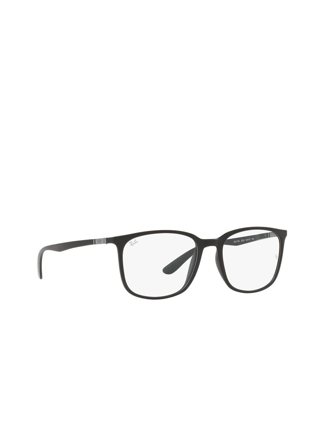 

RAY-BAN Unisex Square Black Frames - 0RX7199520452, Transparent