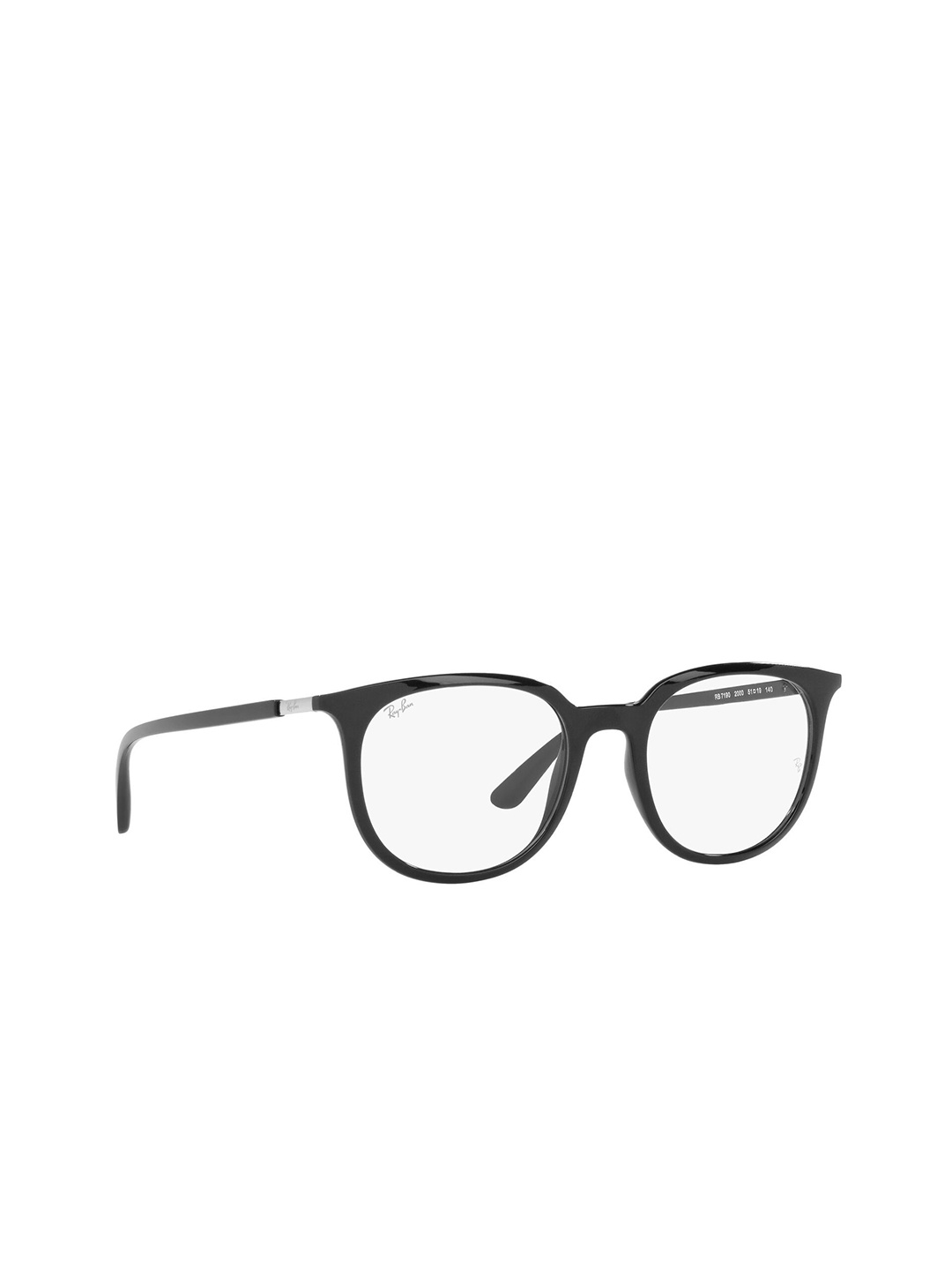 

Ray-Ban Unisex Square Black Frames - 0RX7190200051, Transparent