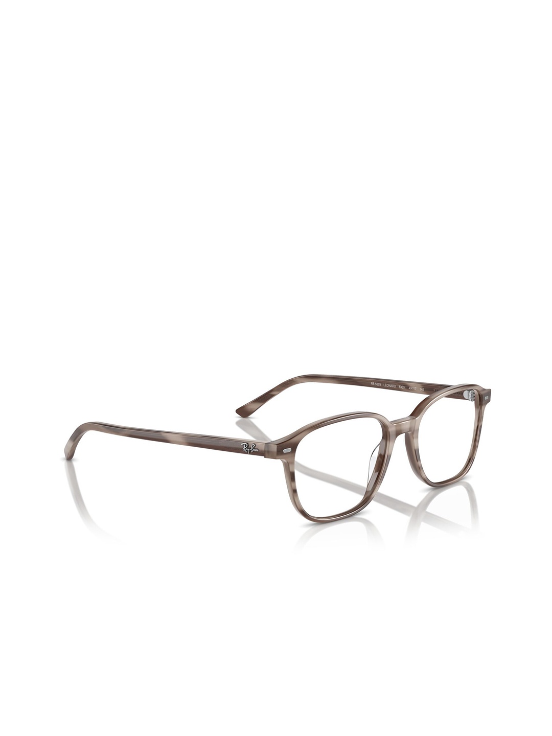 

RAY-BAN Unisex Square Grey Frames - 0RX5393836051, Transparent