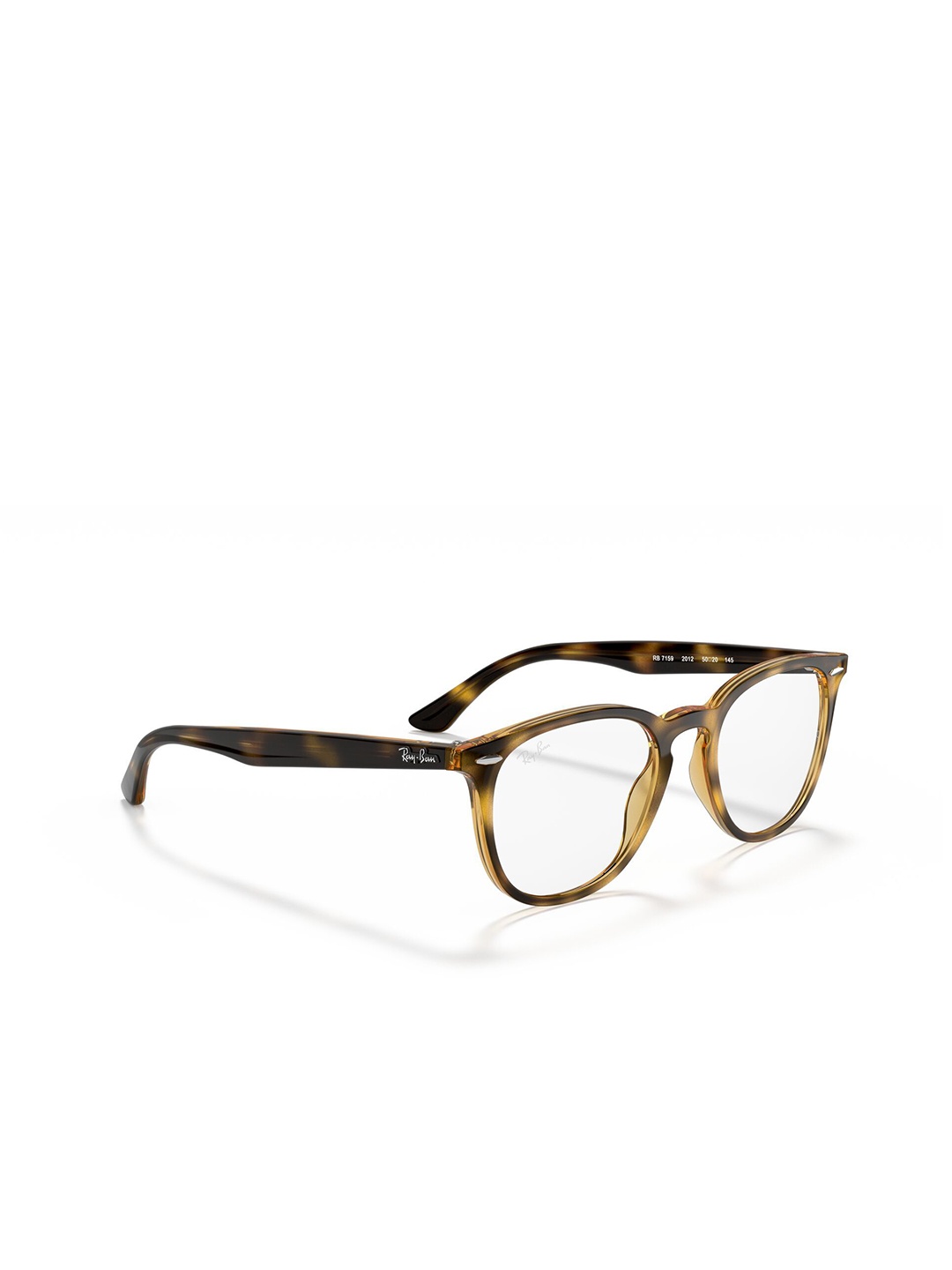 

RAY-BAN Unisex Phantos Havana Frames - 0RX7159201250, Transparent