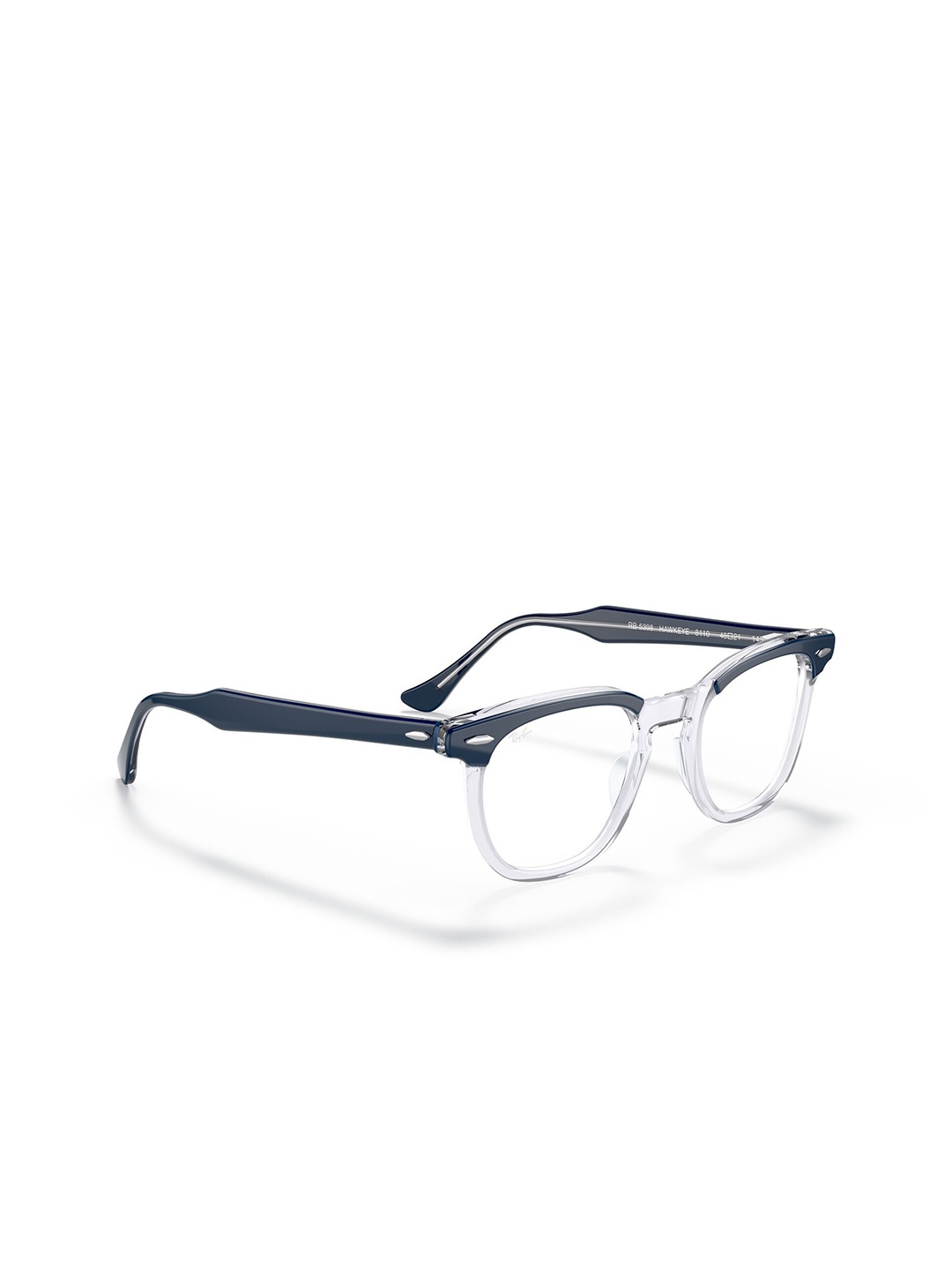

Ray-Ban Unisex Square Blue Frames - 0RX5398811048, White