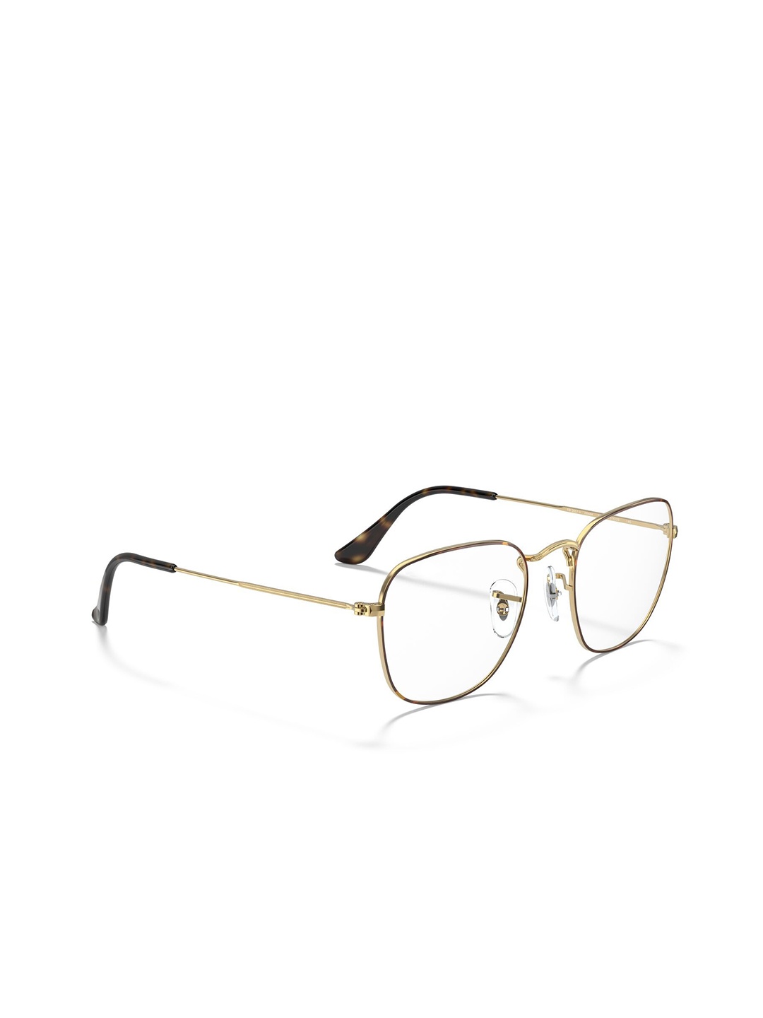 

Ray-Ban Unisex Full Rim Square Frames 8056597369480, Gold