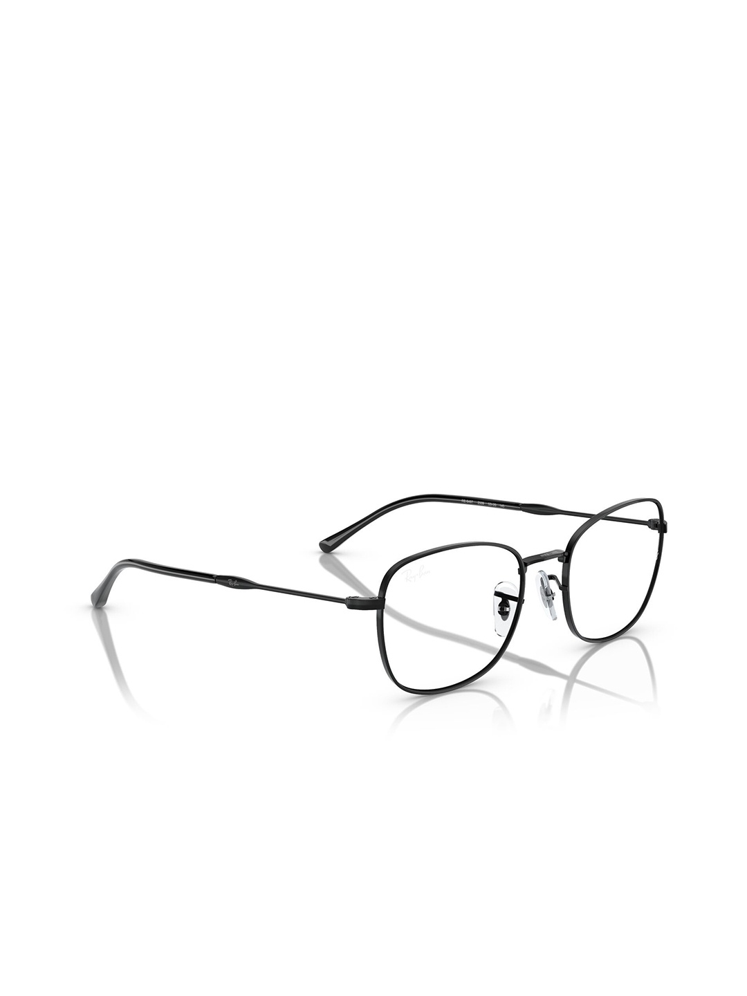 

RAY-BAN Unisex Irregular Black Frames - 0RX6497250953, Transparent