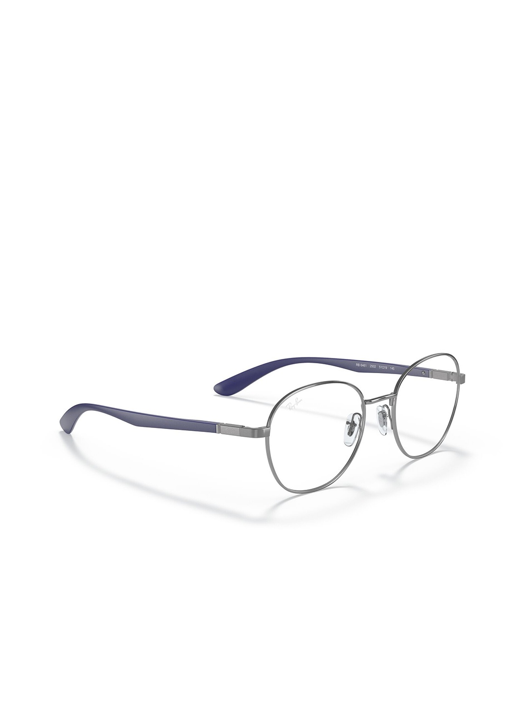 

Ray-Ban Unisex Full Rim Square Frames 8056597360357, Silver