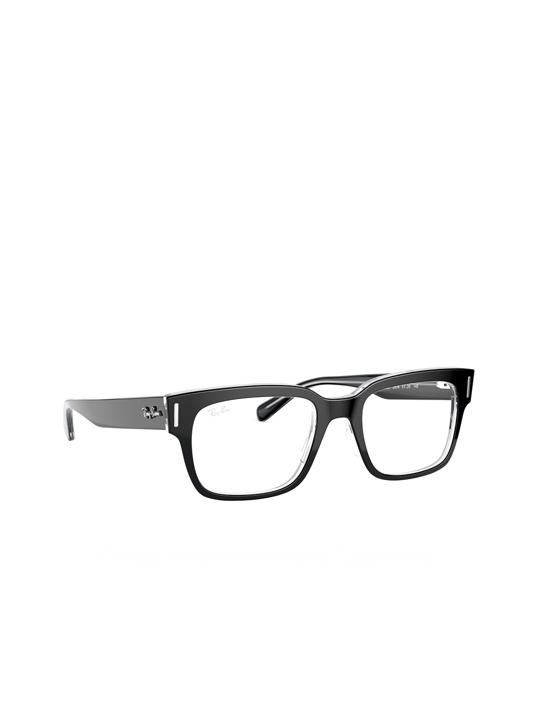 

Ray-Ban Men Full Rim Square Frames 8056597182478, Black
