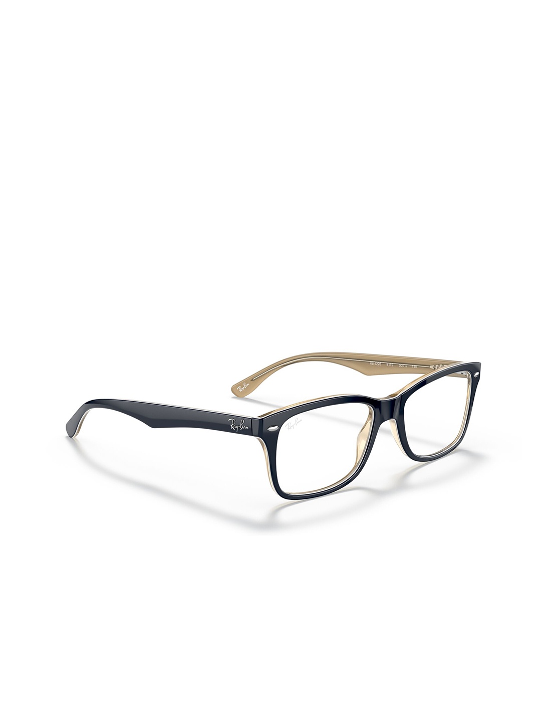 

Ray-Ban Unisex Square Blue Frames - 0RX5228811953, Black
