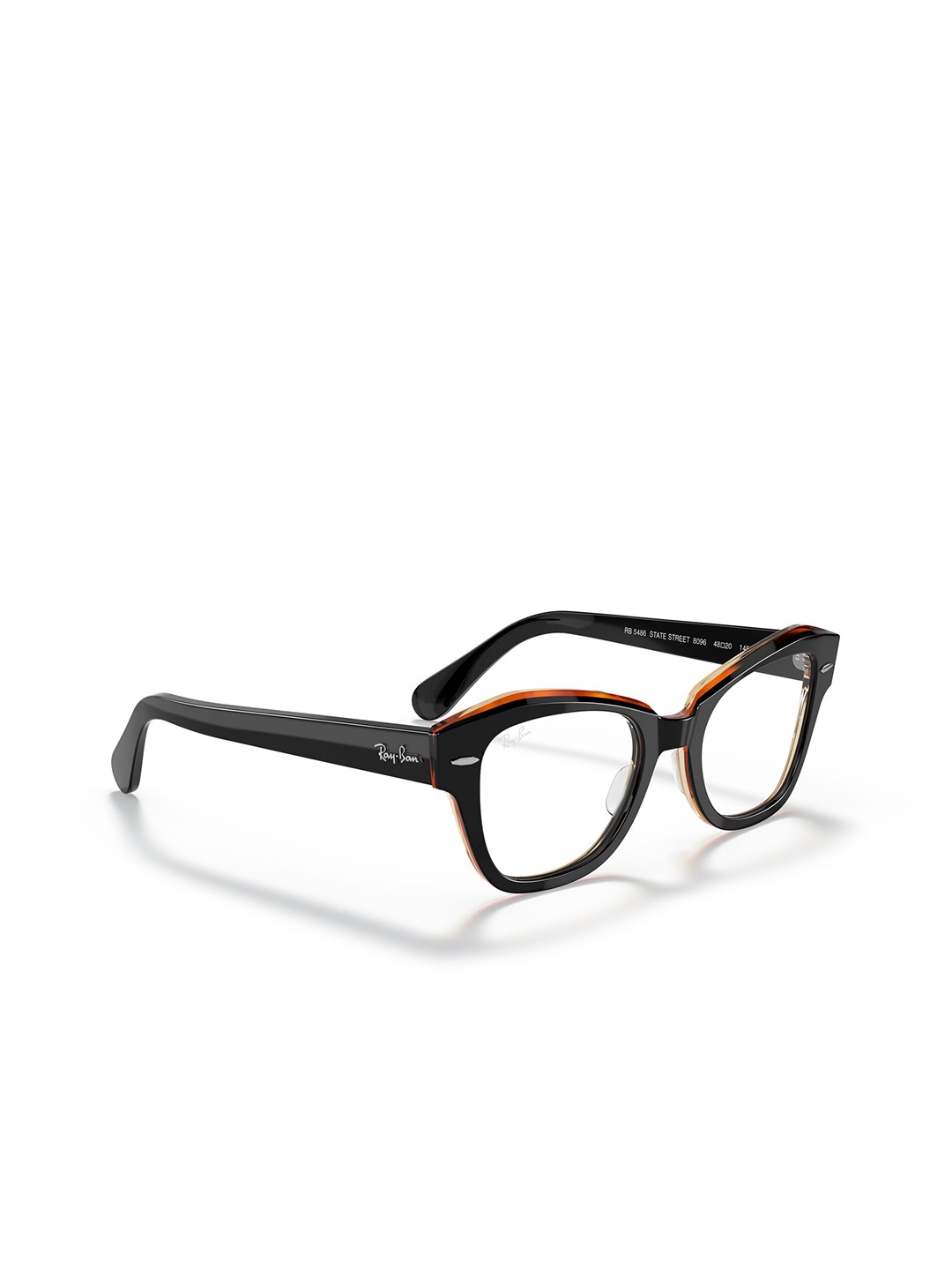

Ray-Ban Unisex Full Rim Oversized Frames, Transparent