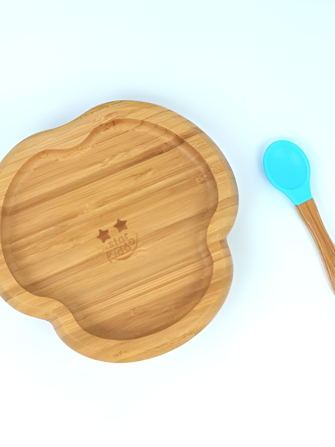

Starkiddo Bamboo Cloud Kids Blue Plates