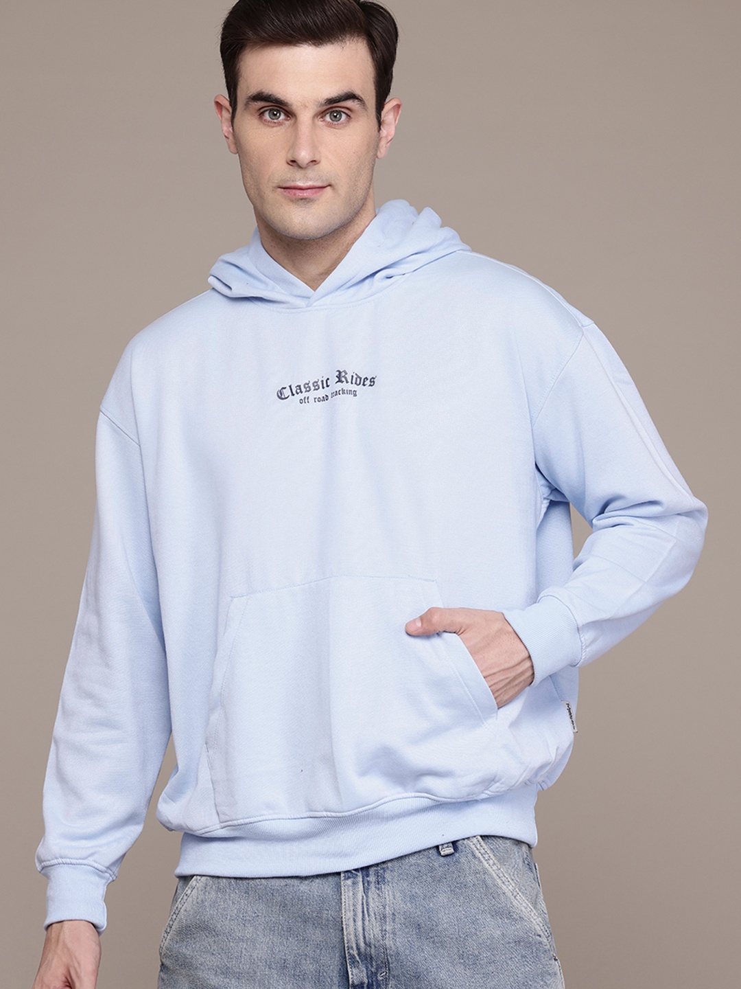 

The Roadster Lifestyle Co. Oversized Hooded Sweatshirt, Blue