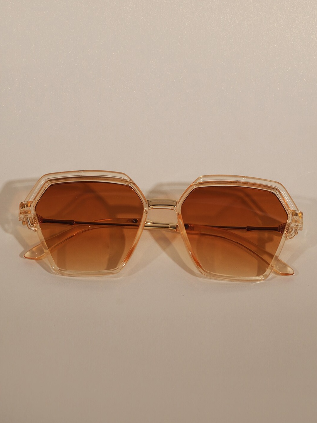 

DukieKooky Kids Square Sunglasses with UV Protected Lens DKSG475D, Brown