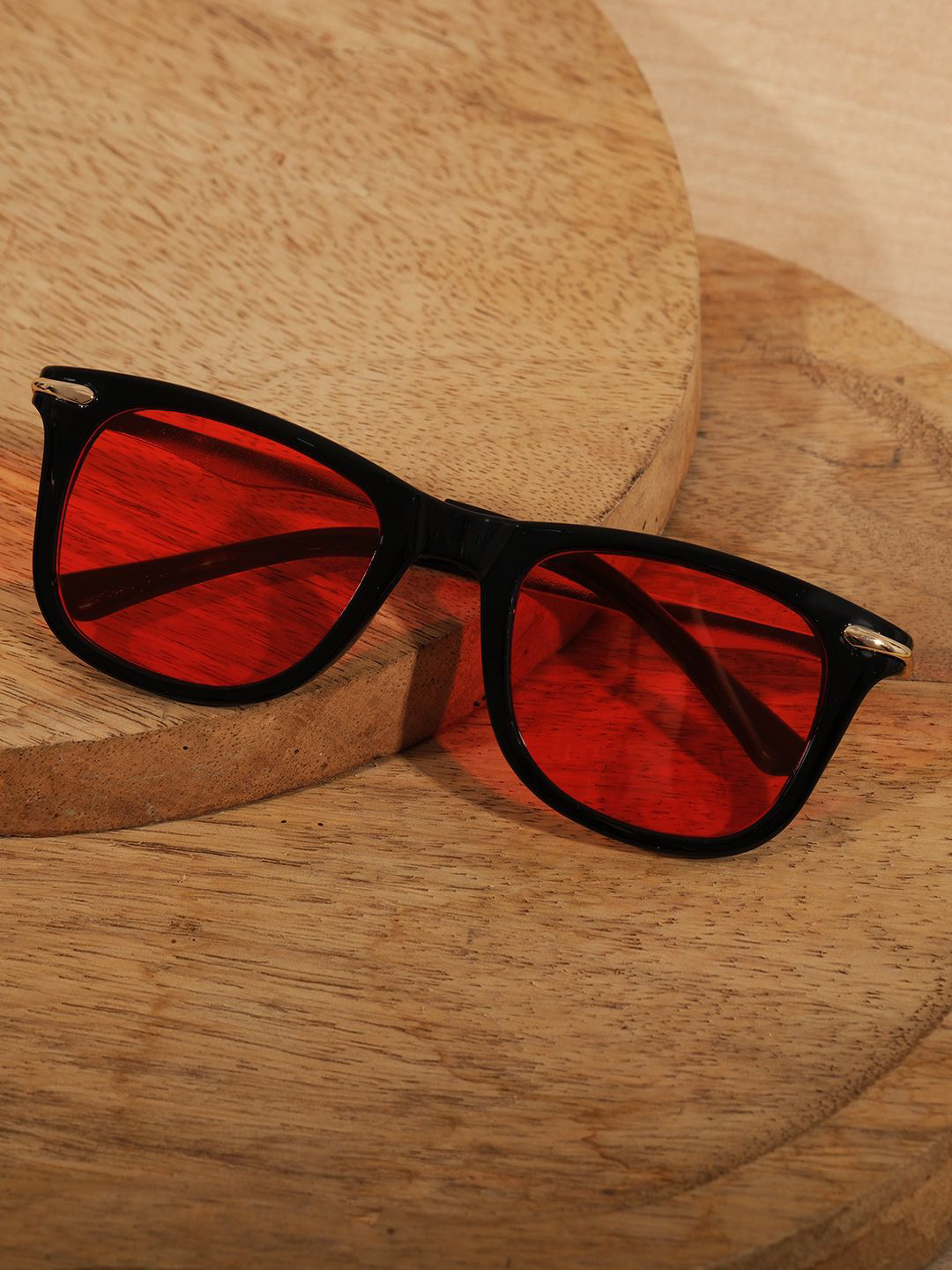 

DukieKooky Kids Square Sunglasses with UV Protected Lens DKSG344G, Red