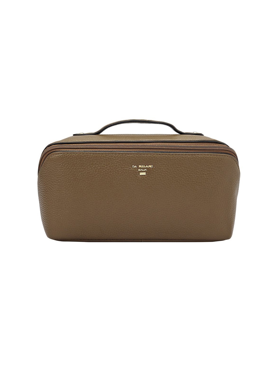 

Da Milano Leather Pouch Travel Accessory, Brown