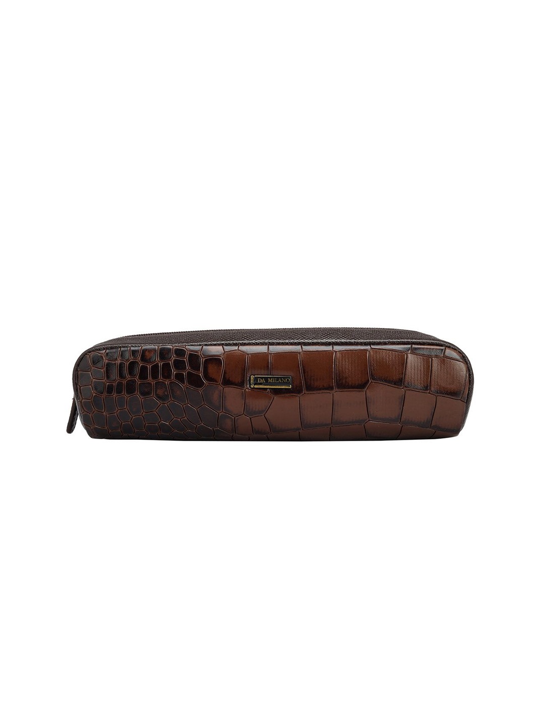 

Da Milano Textured Pouch Travel Accessory, Brown