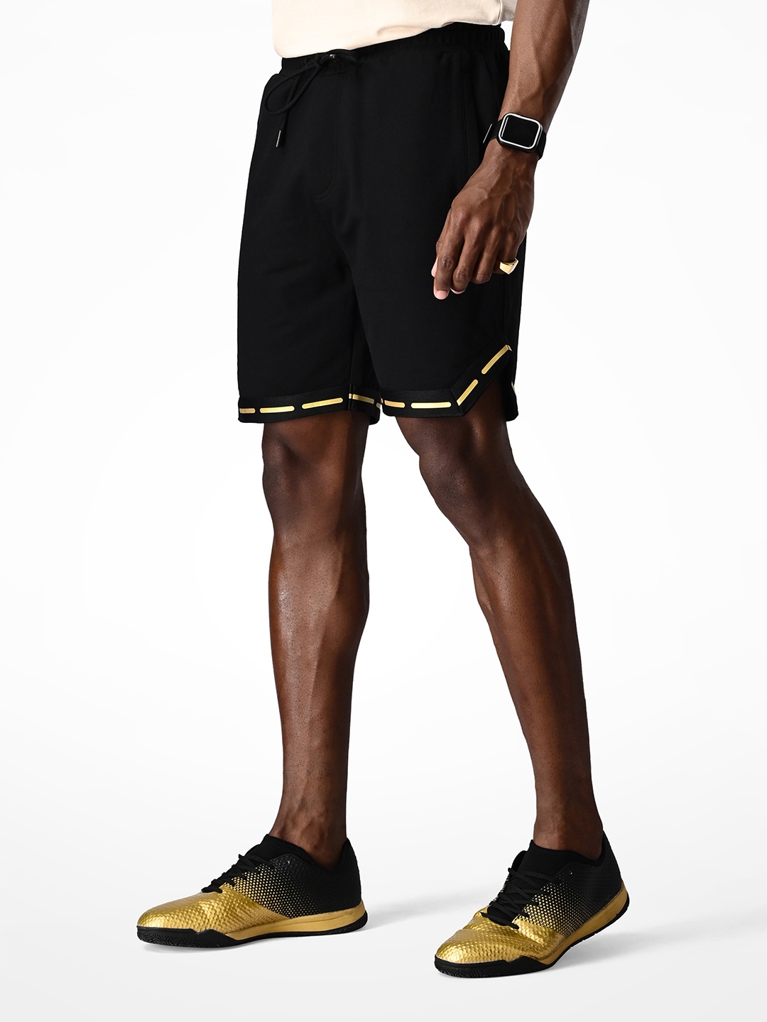 

Supa Men Mid-Rise Shorts, Black