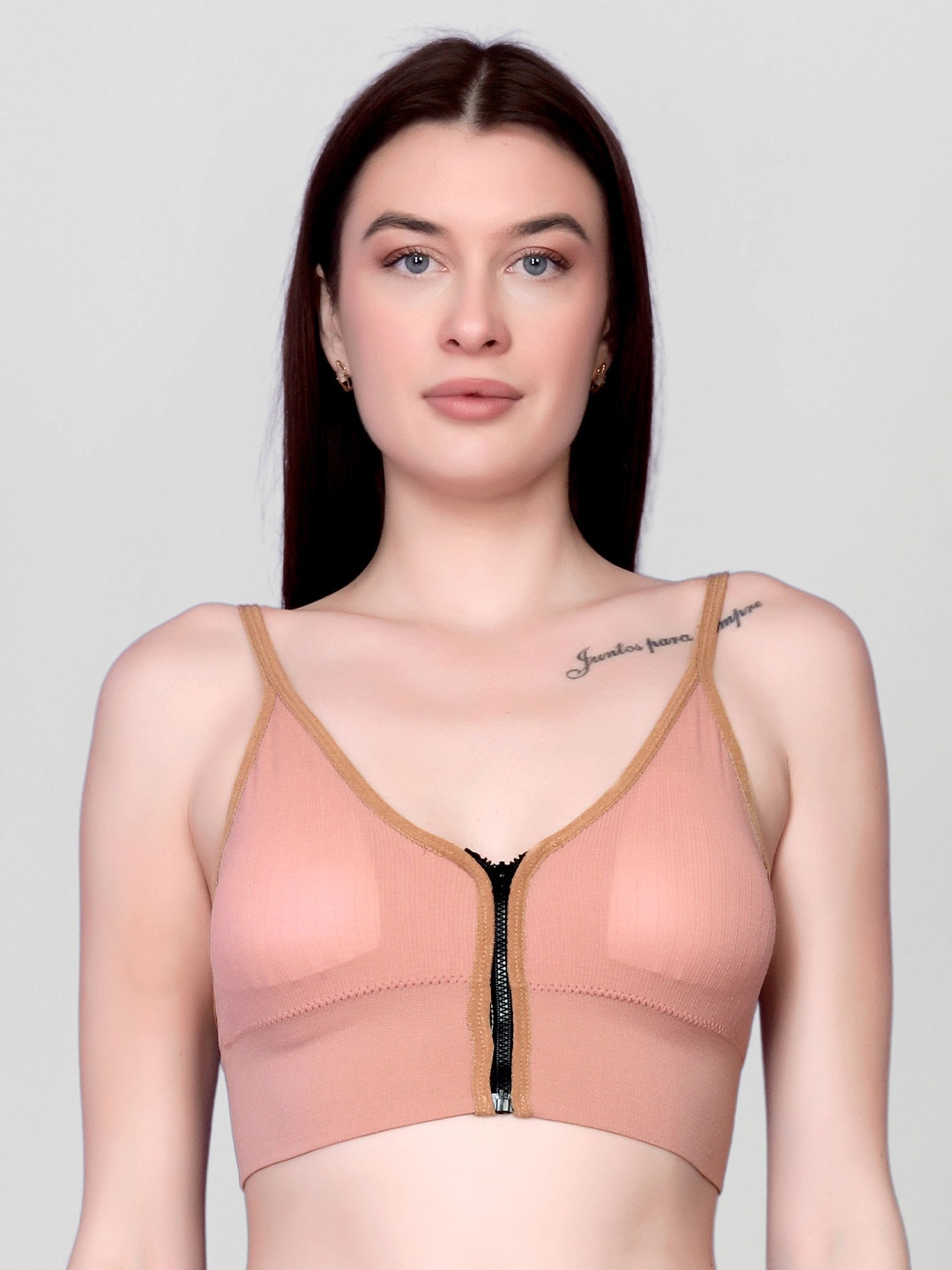 

Spiaty Full Coverage Padding Everyday Bra With All Day Comfort, Pink