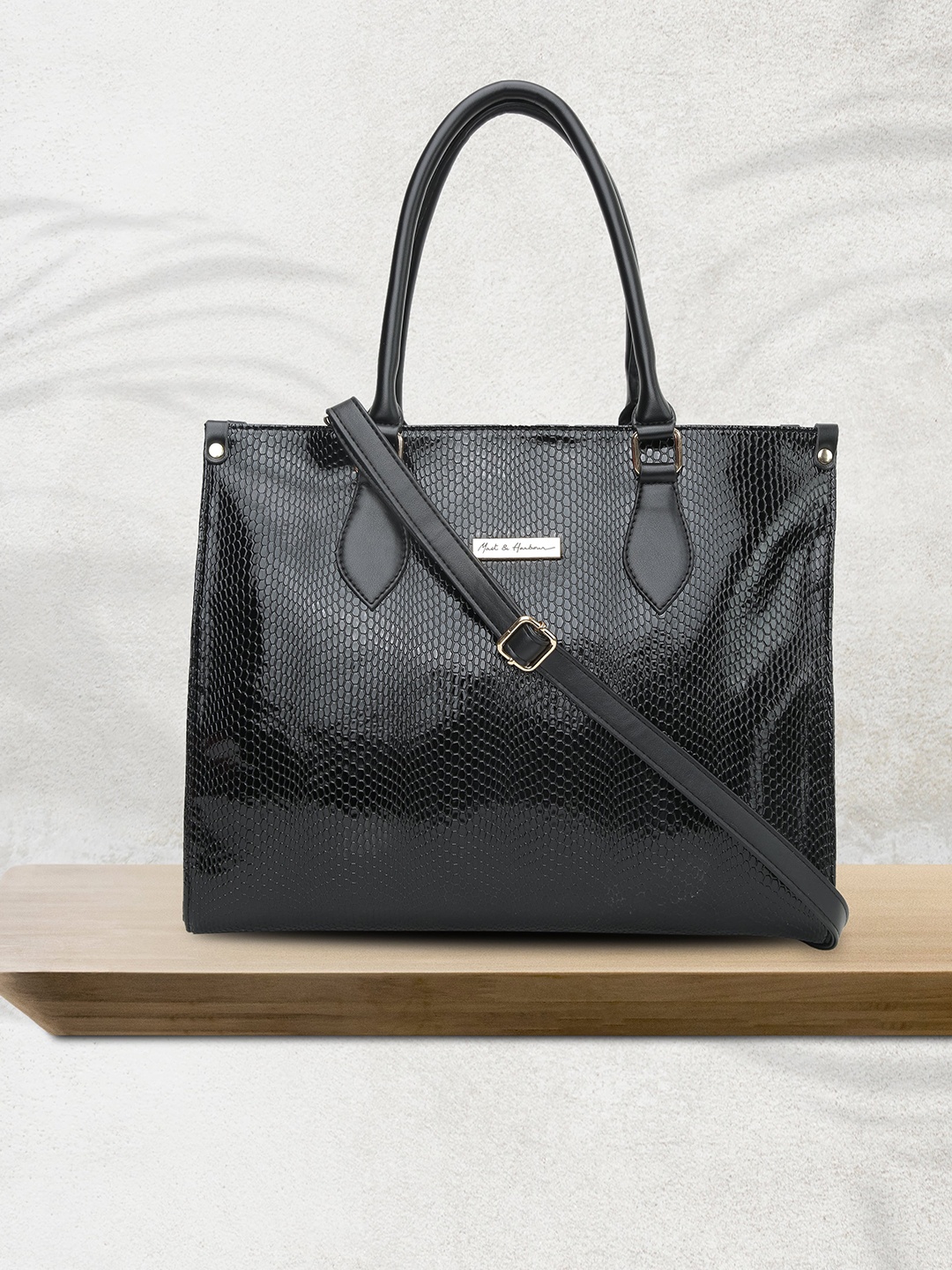 

Mast & Harbour Tote Bag, Black