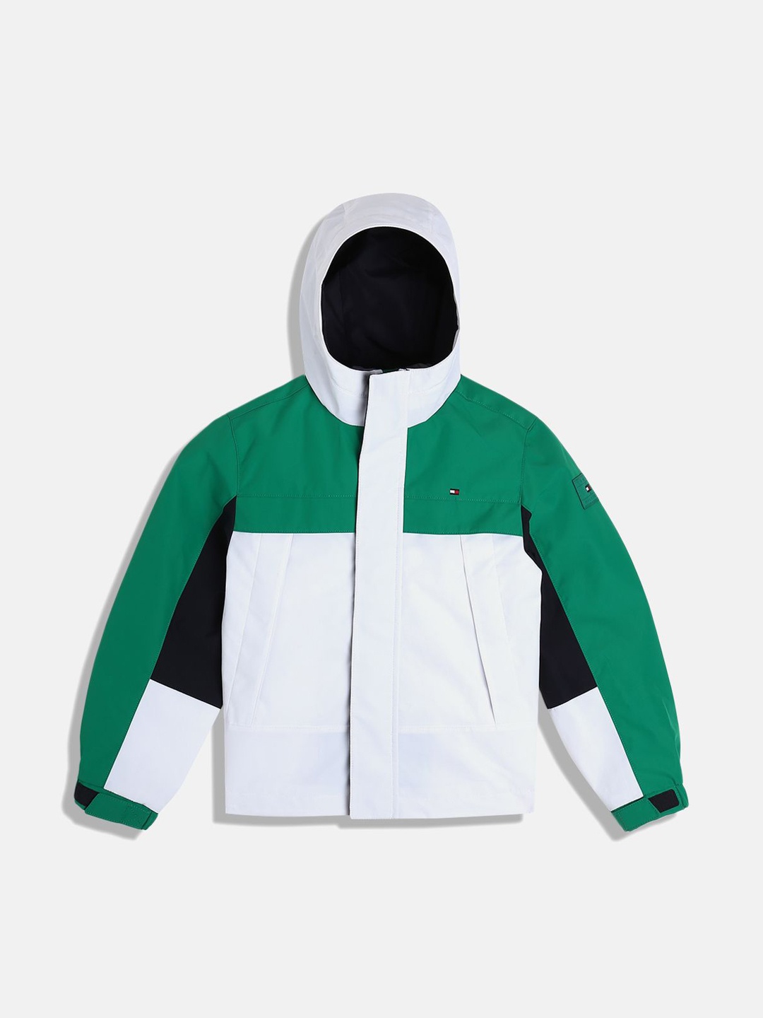 

Tommy Hilfiger Colourblocked Tailored Jacket, Green