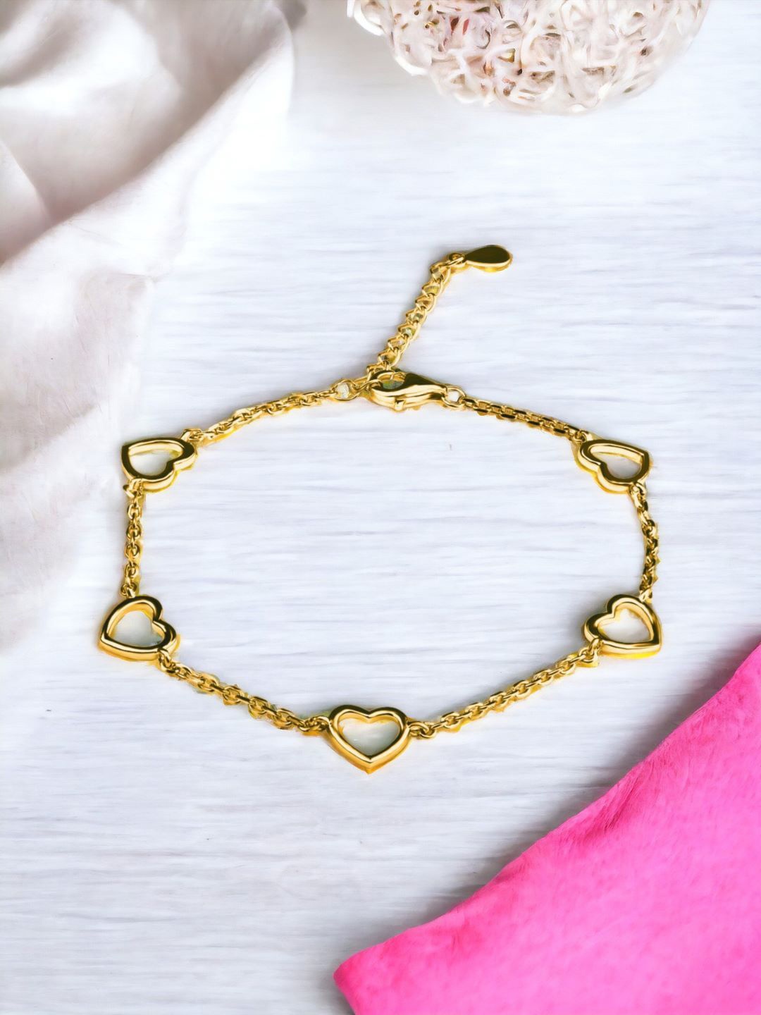 

Nistra Gold-Plated Sterling Silver Wraparound Bracelet