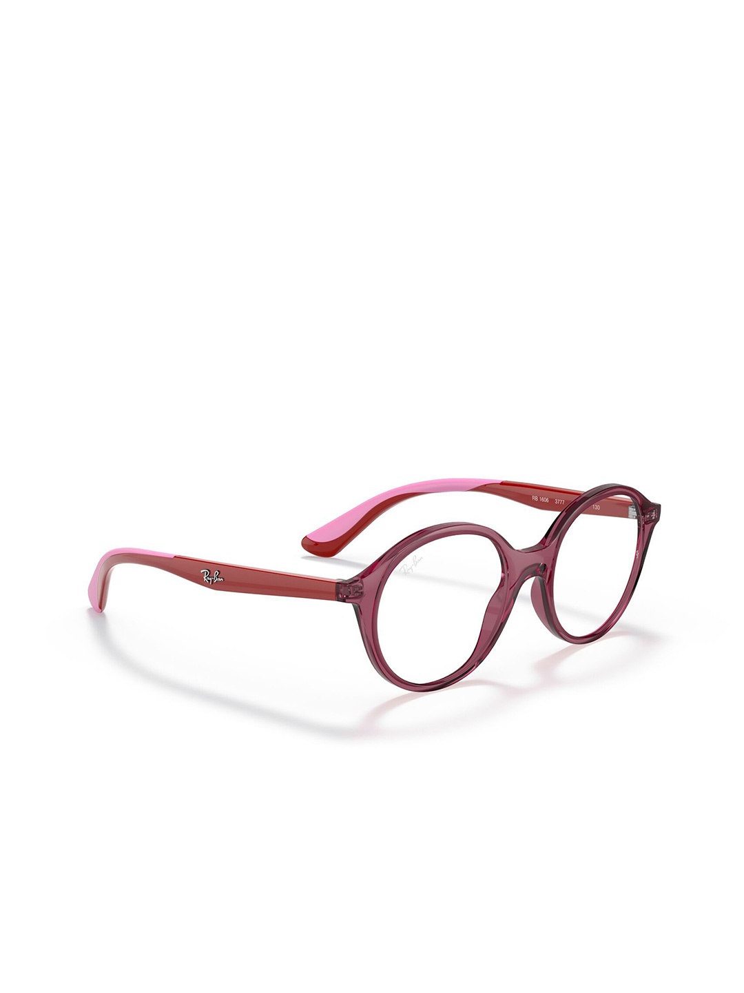 

Ray-Ban Junior Kids Full Rim Round Frames, Maroon