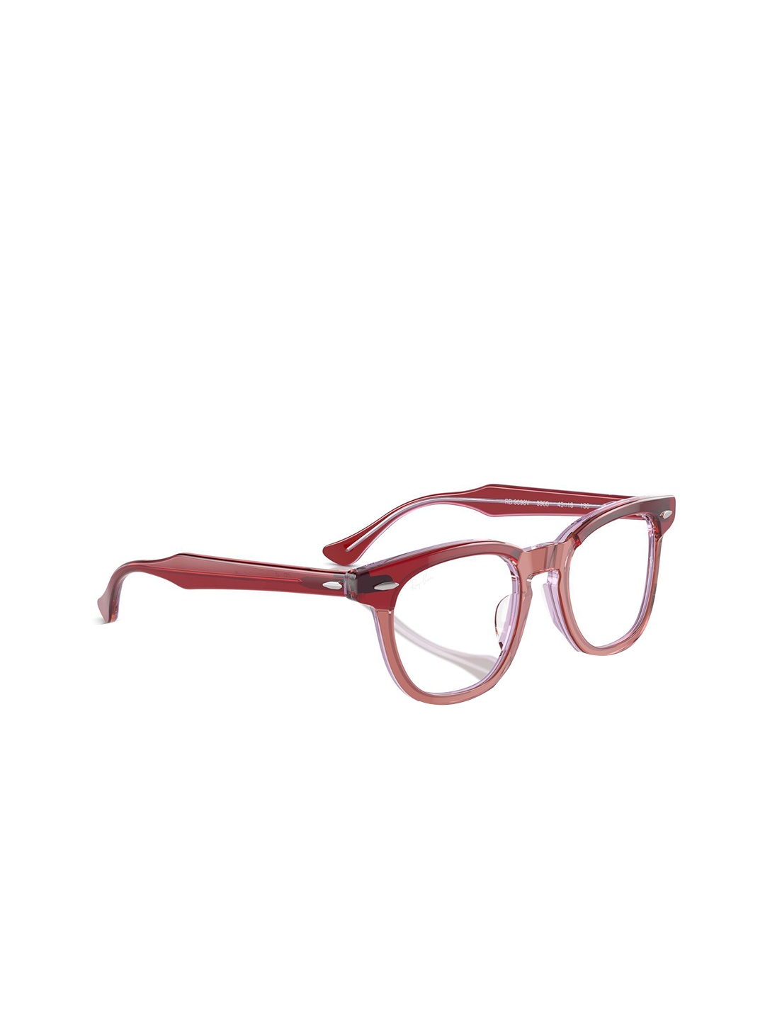 

Ray-Ban Kids Unisex Square Frames - 0RY9098V396043, Red