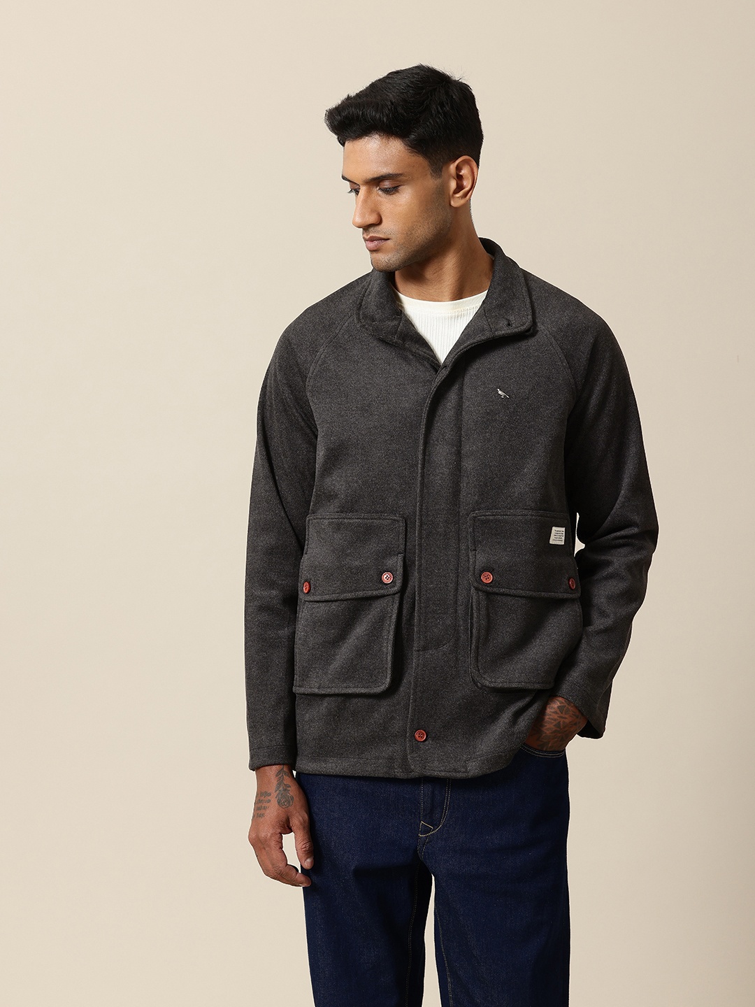 

Mr Bowerbird Liberal Fit Tailored Jacket, Charcoal