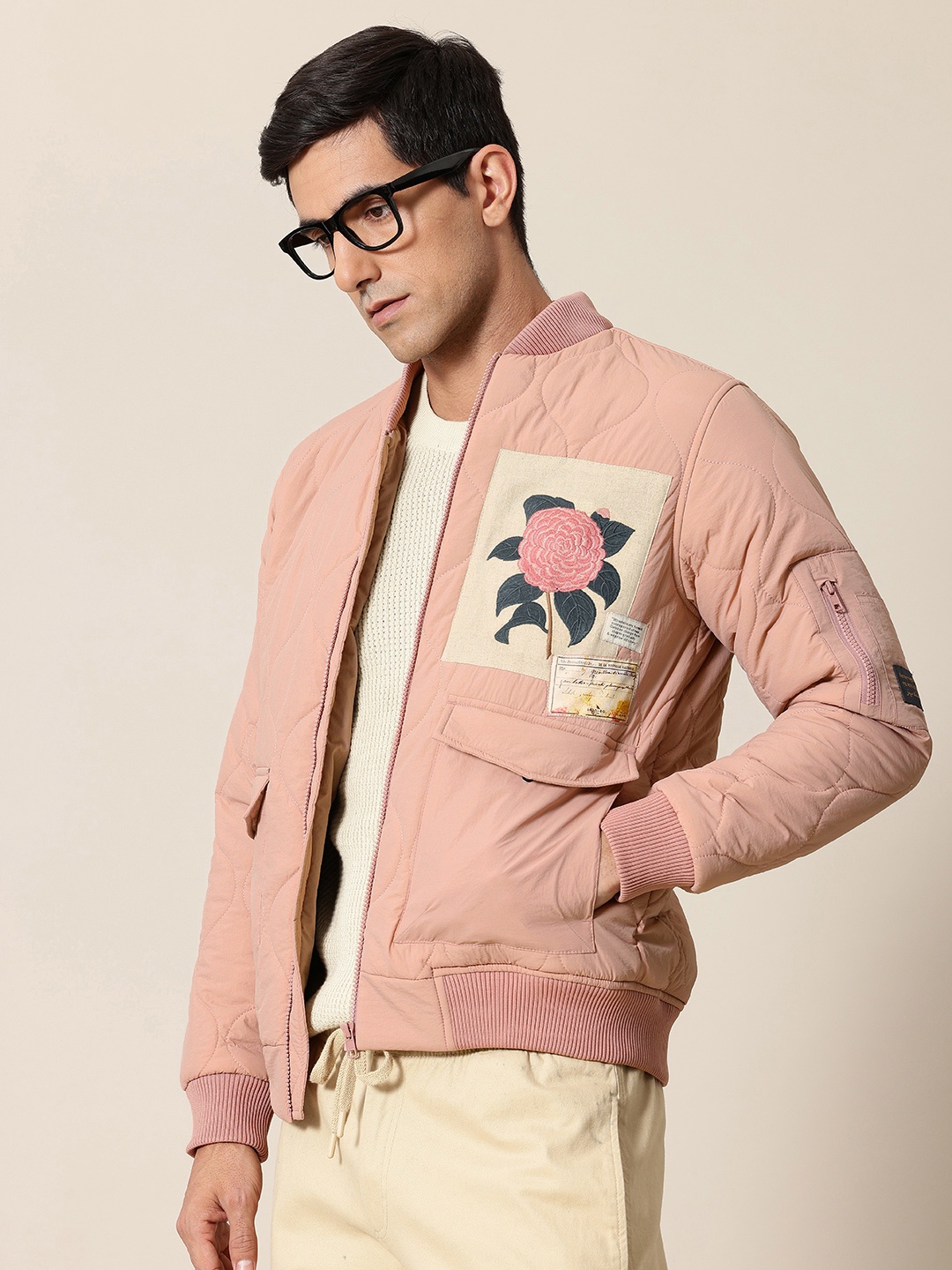 

Mr Bowerbird Embroidered Tailored Jacket, Rose