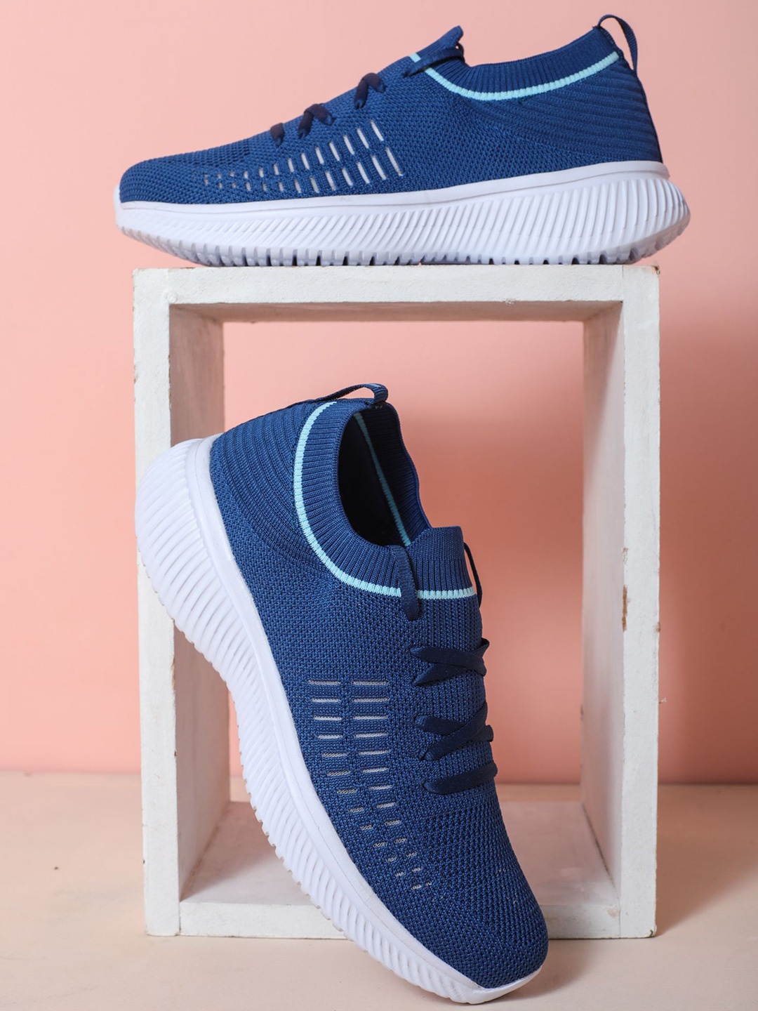 

ABROS Men Running Shoes, Teal