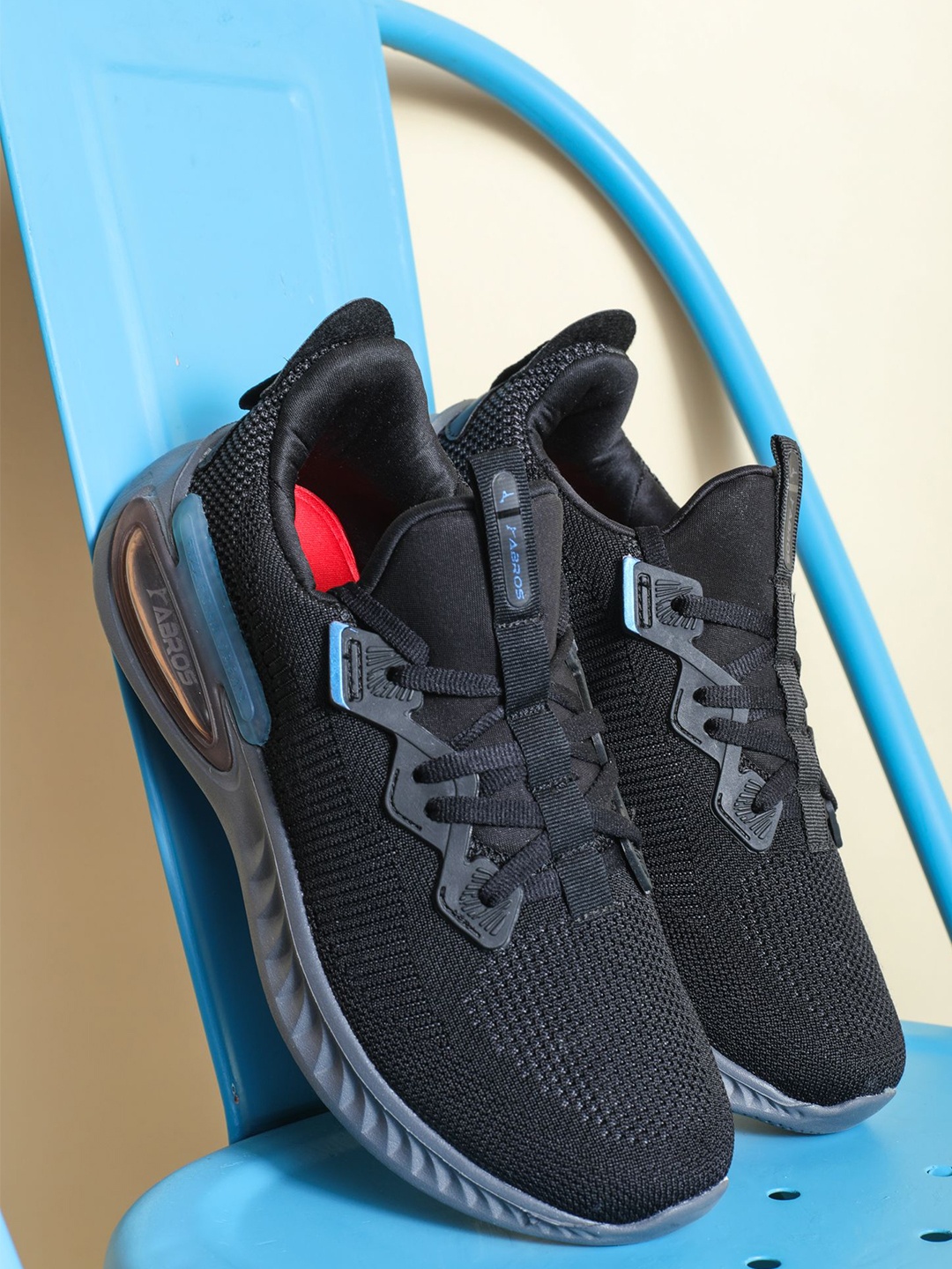 

ABROS Men Running Shoes, Navy blue