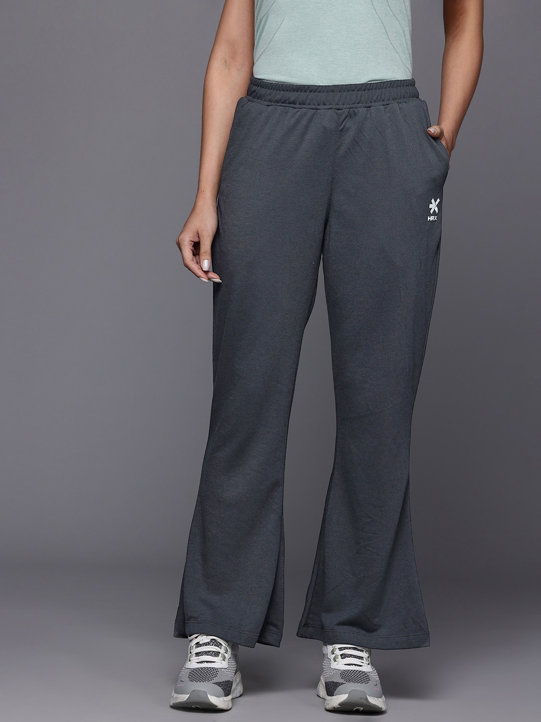

HRX by Hrithik Roshan Women Training Track pants, Charcoal