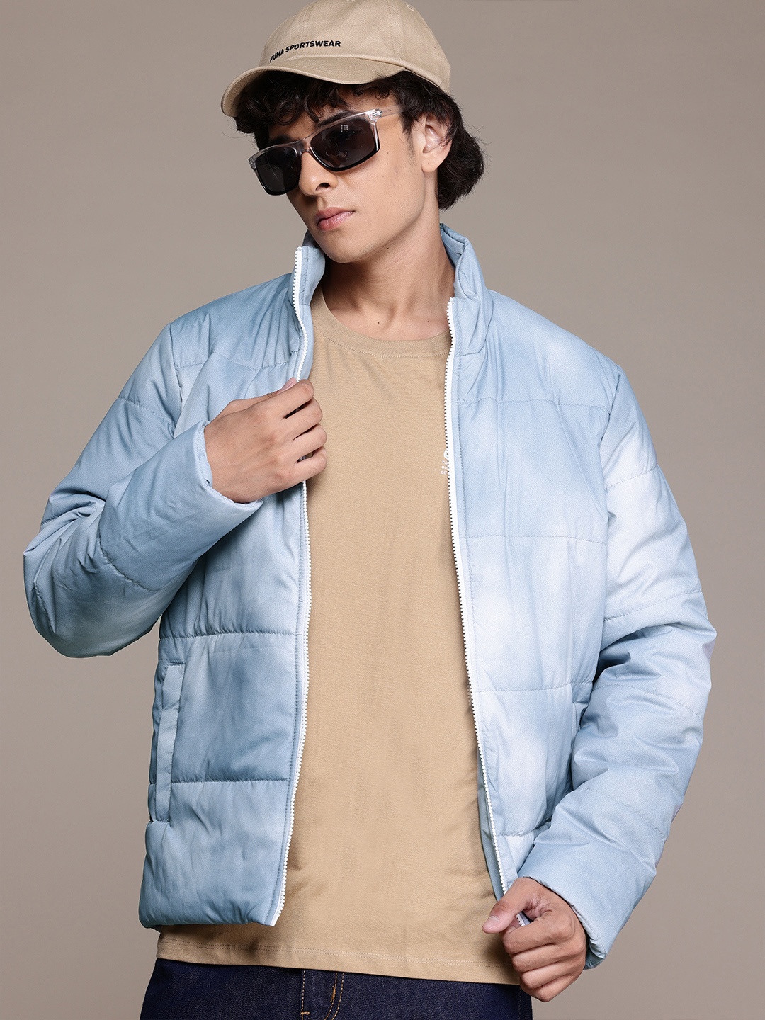 

The Roadster Lifestyle Co. Dyed Padded Jacket, Blue