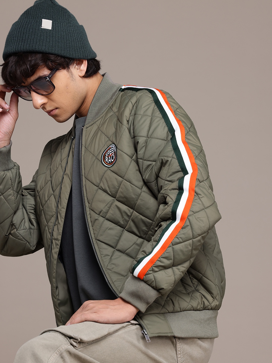 

The Roadster Lifestyle Co. Quilted Jacket, Olive