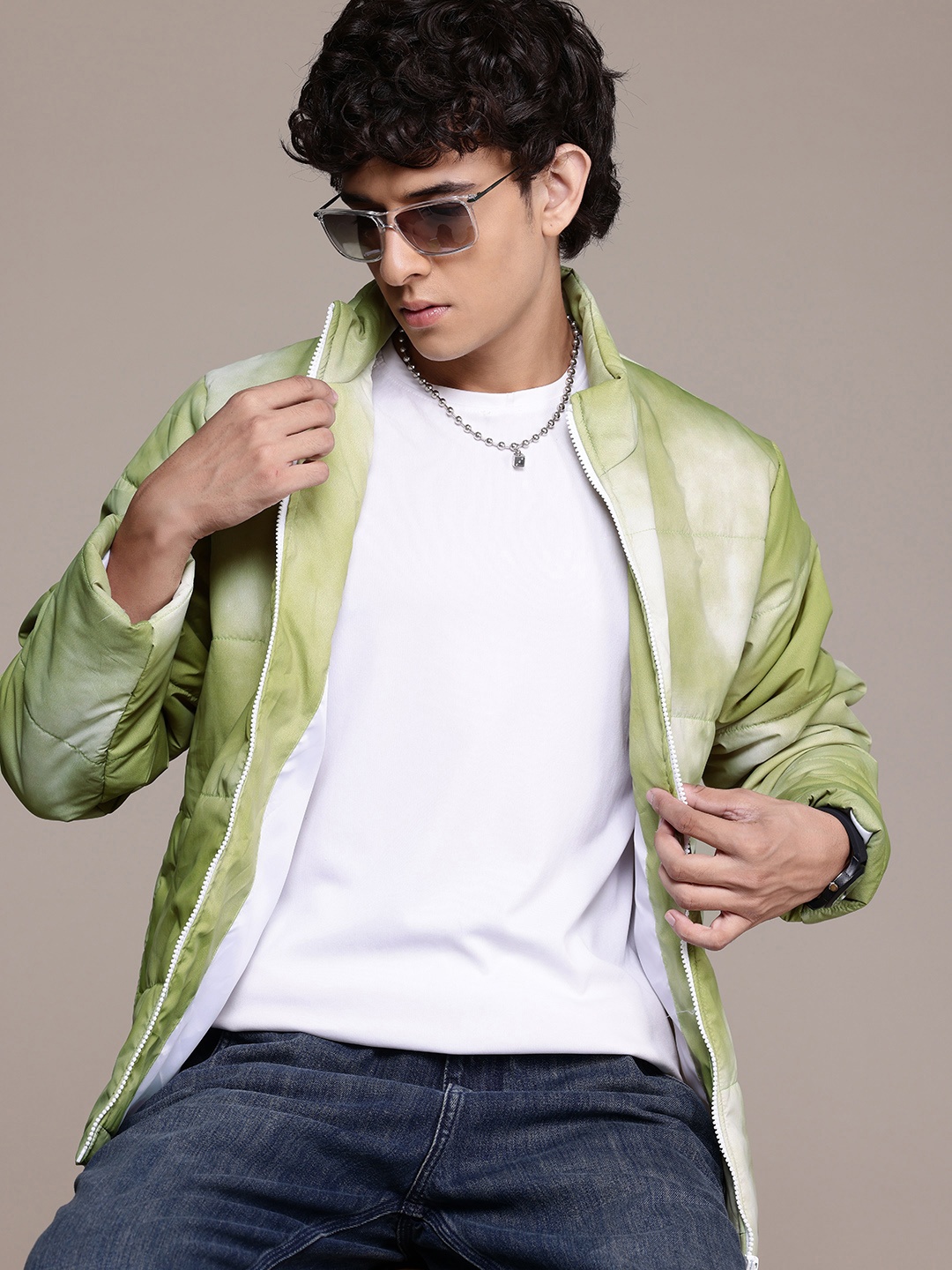 

Roadster Men No Padded Jacket, Yellow