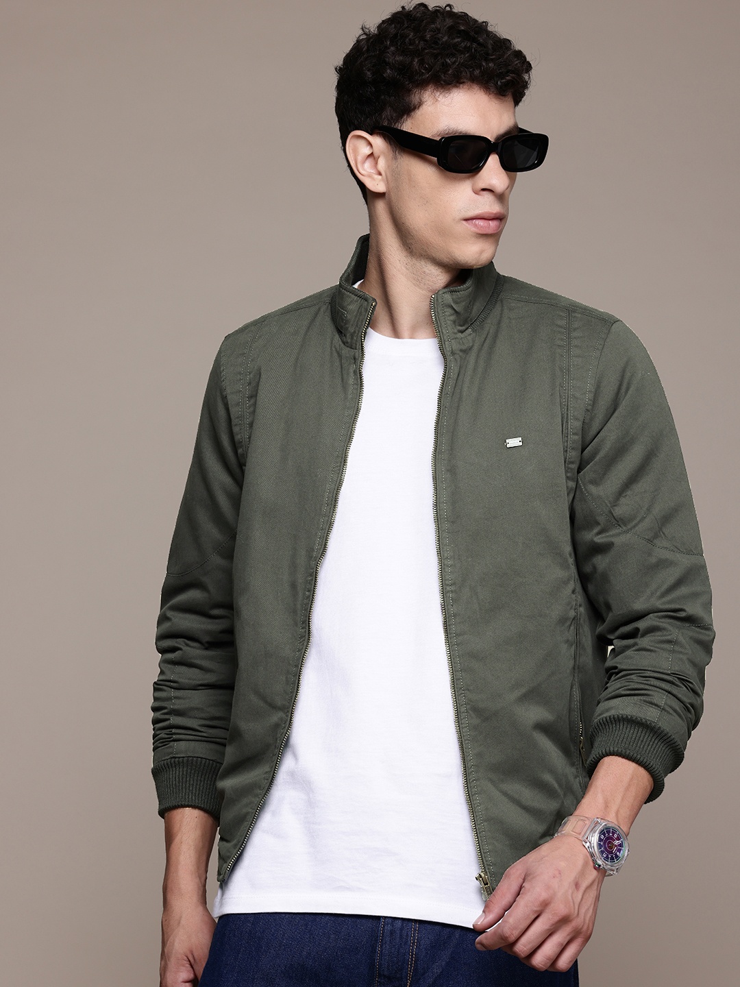 

The Roadster Lifestyle Co. Bomber Jacket, Green