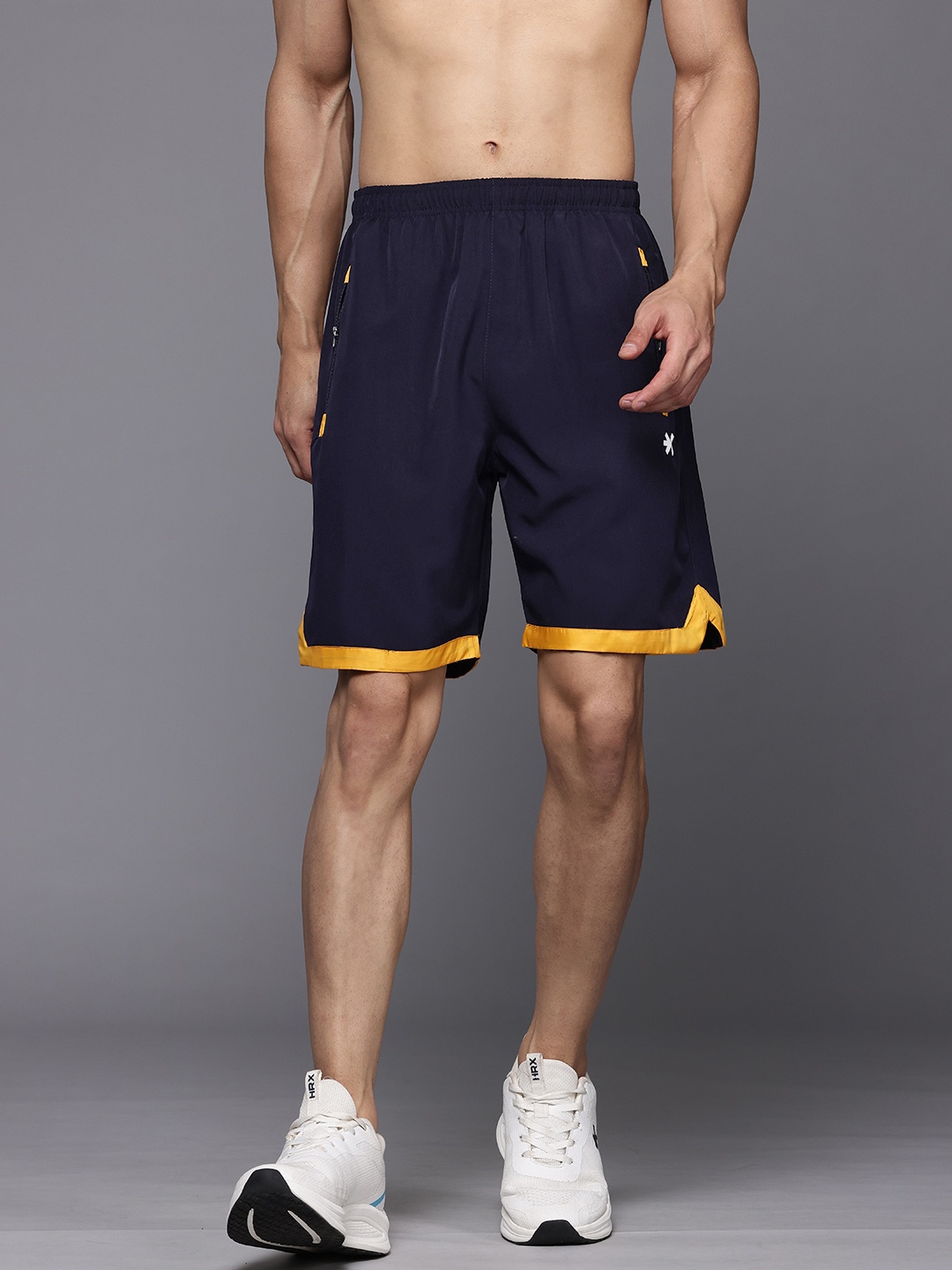 

HRX by Hrithik Roshan Men Training Sports Shorts, Navy blue