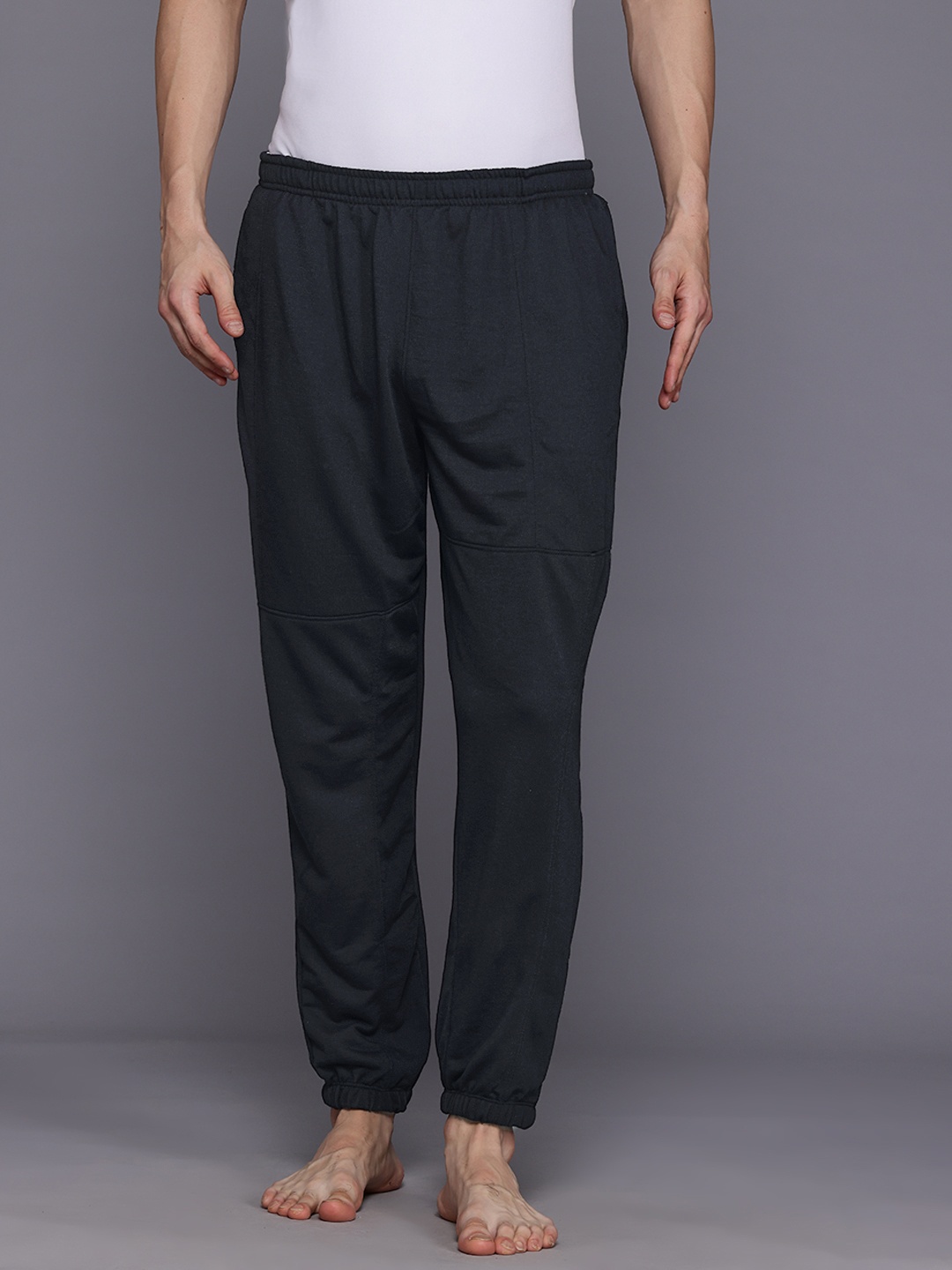 

HRX by Hrithik Roshan Drawstring Closure Joggers, Charcoal