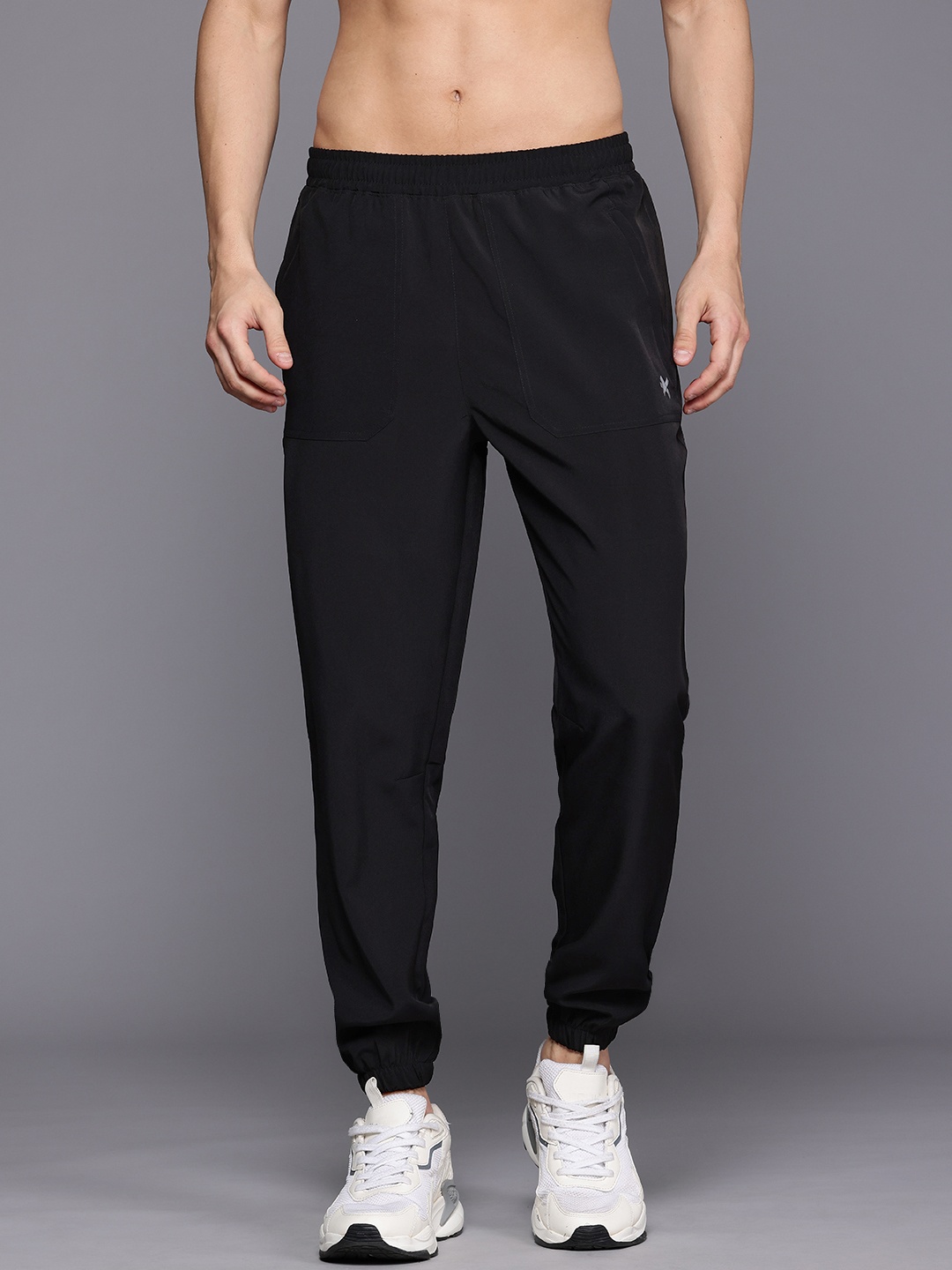 

HRX by Hrithik Roshan Men Running Track Pants, Black
