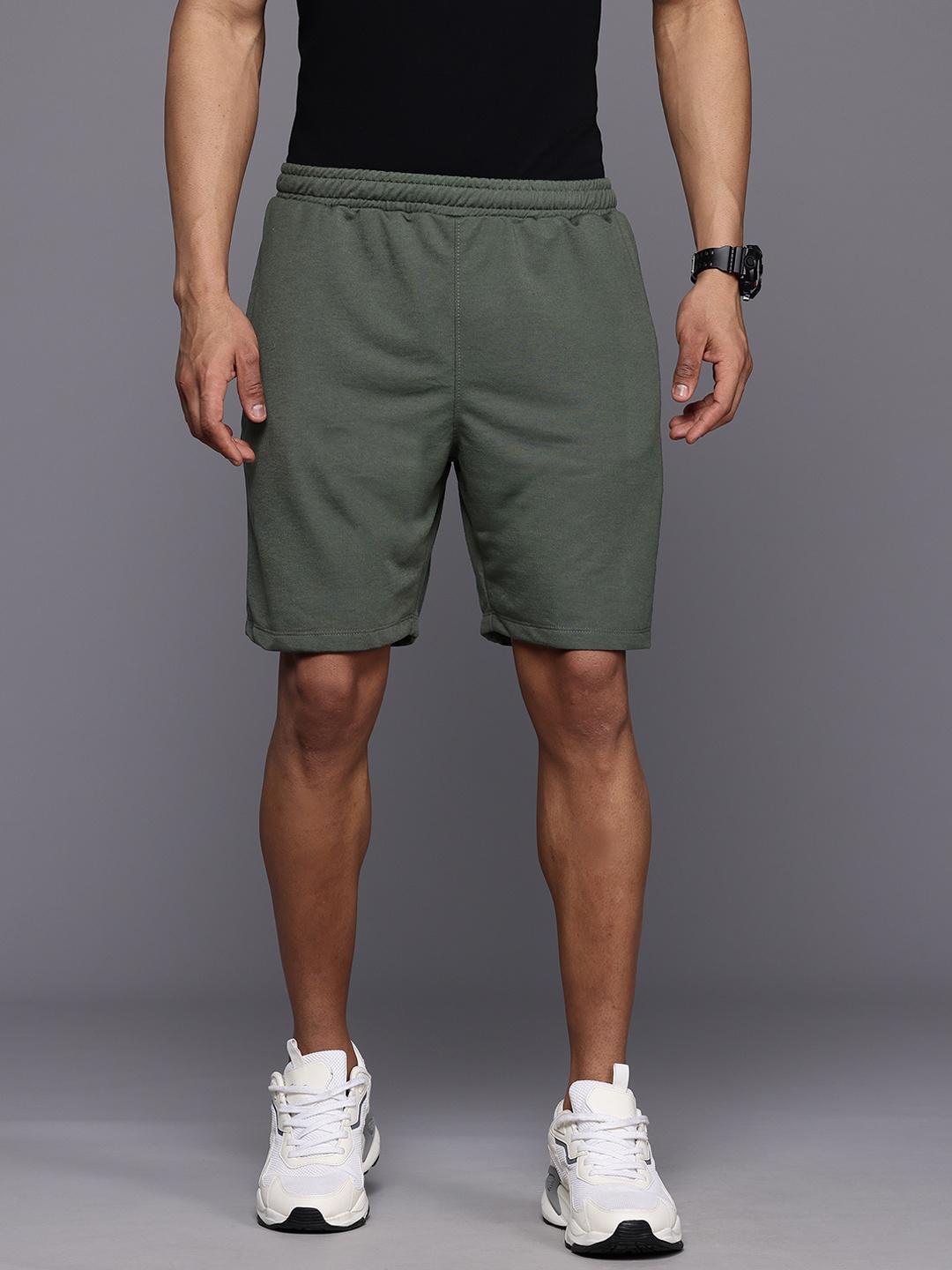 

HRX by Hrithik Roshan Men Lifestyle Shorts, Olive