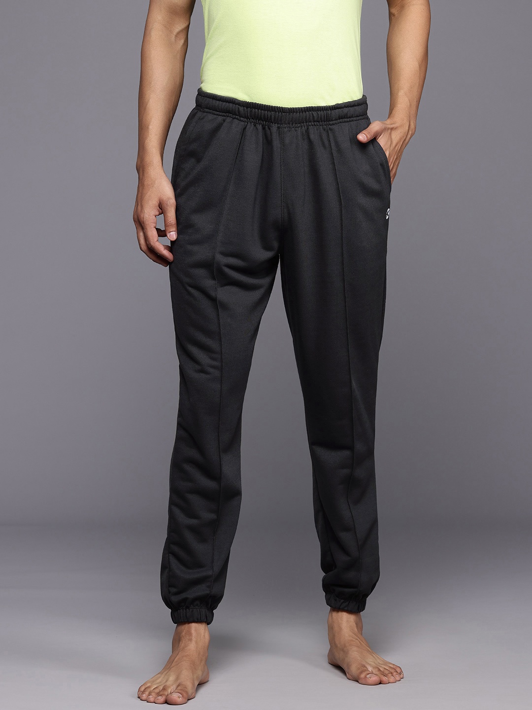 

HRX by Hrithik Roshan Men Yoga Joggers, Black