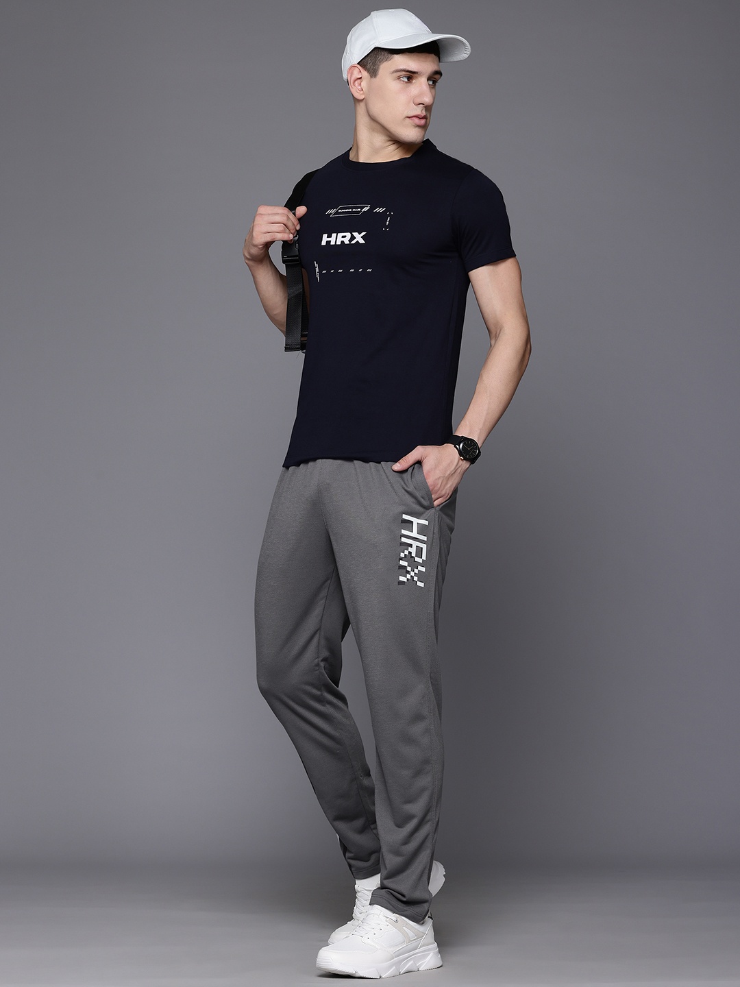 

HRX by Hrithik Roshan Men Lifestyle Track Pants, Charcoal