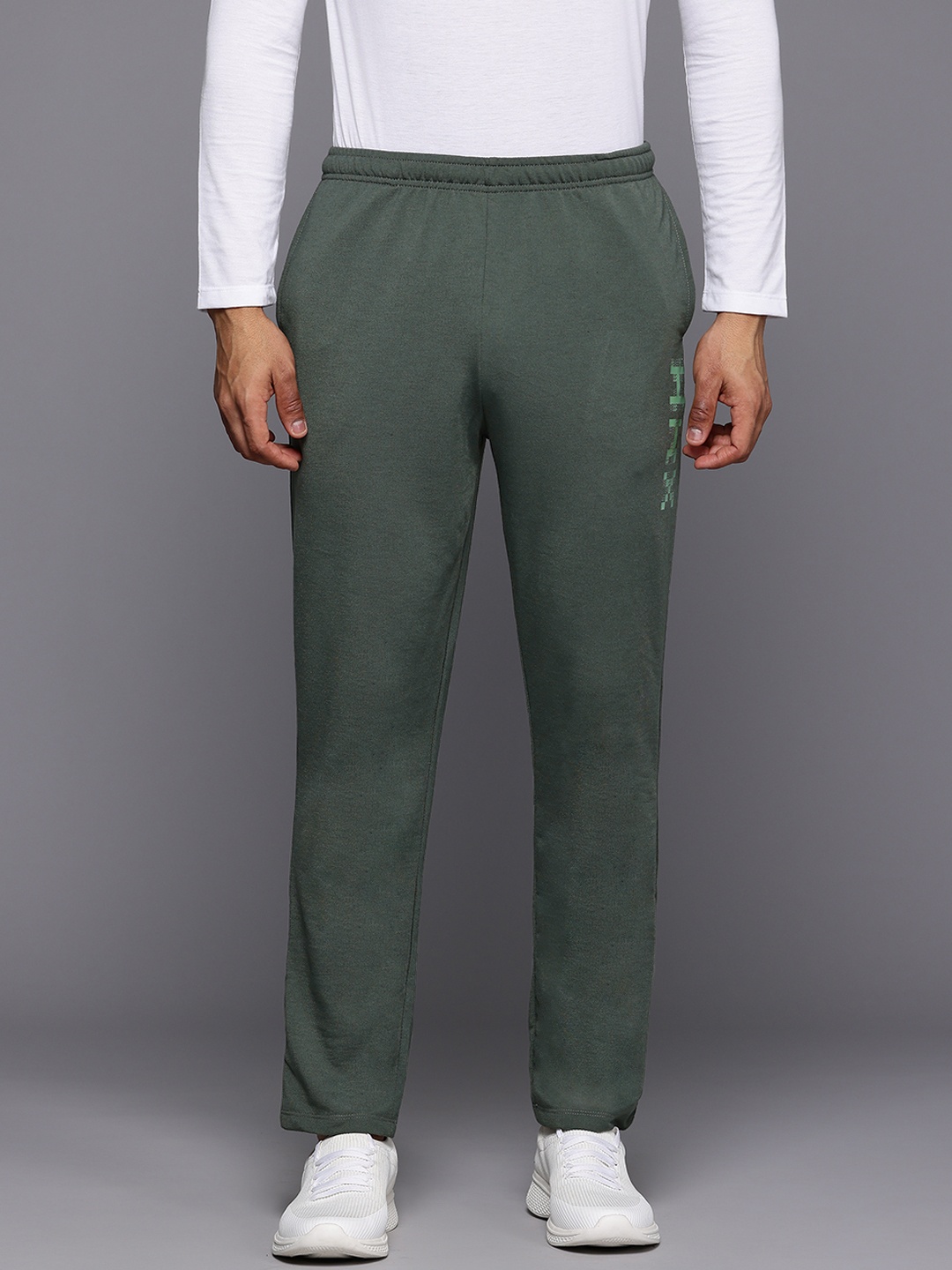 

HRX by Hrithik Roshan Men Lifestyle Track Pants, Olive